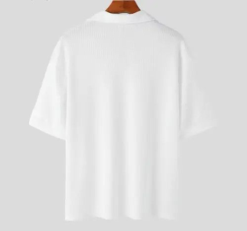 Japanese Brand Momoko x Egawa Knitted Zippered Polo Shirt Size US M / EU 48-50 / 2 - 5 Thumbnail
