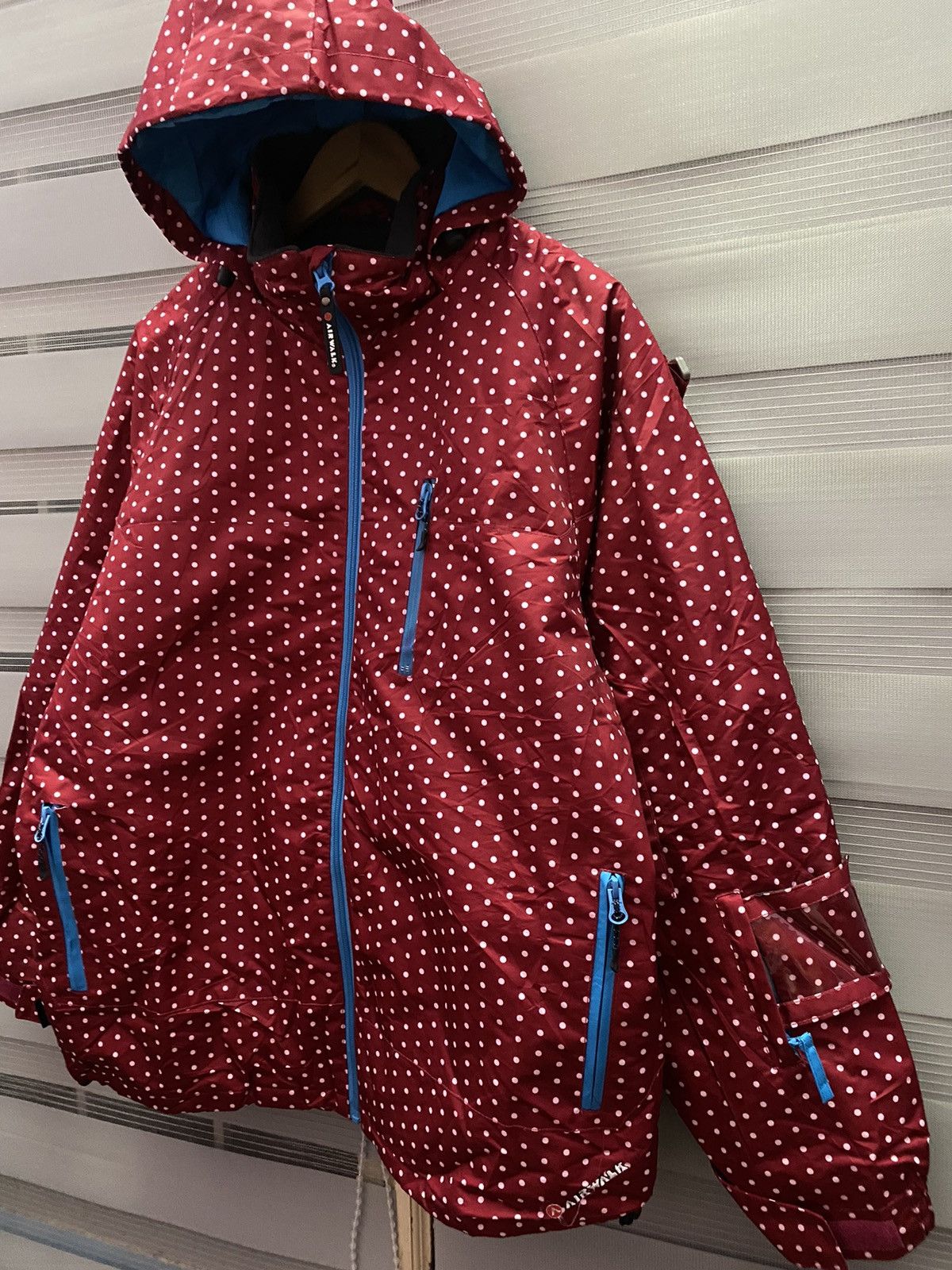 Airwalk Airwalk Polkadot Styled Outdoor Zipper Jacket Size US L / EU 52-54 / 3 - 2 Thumbnail