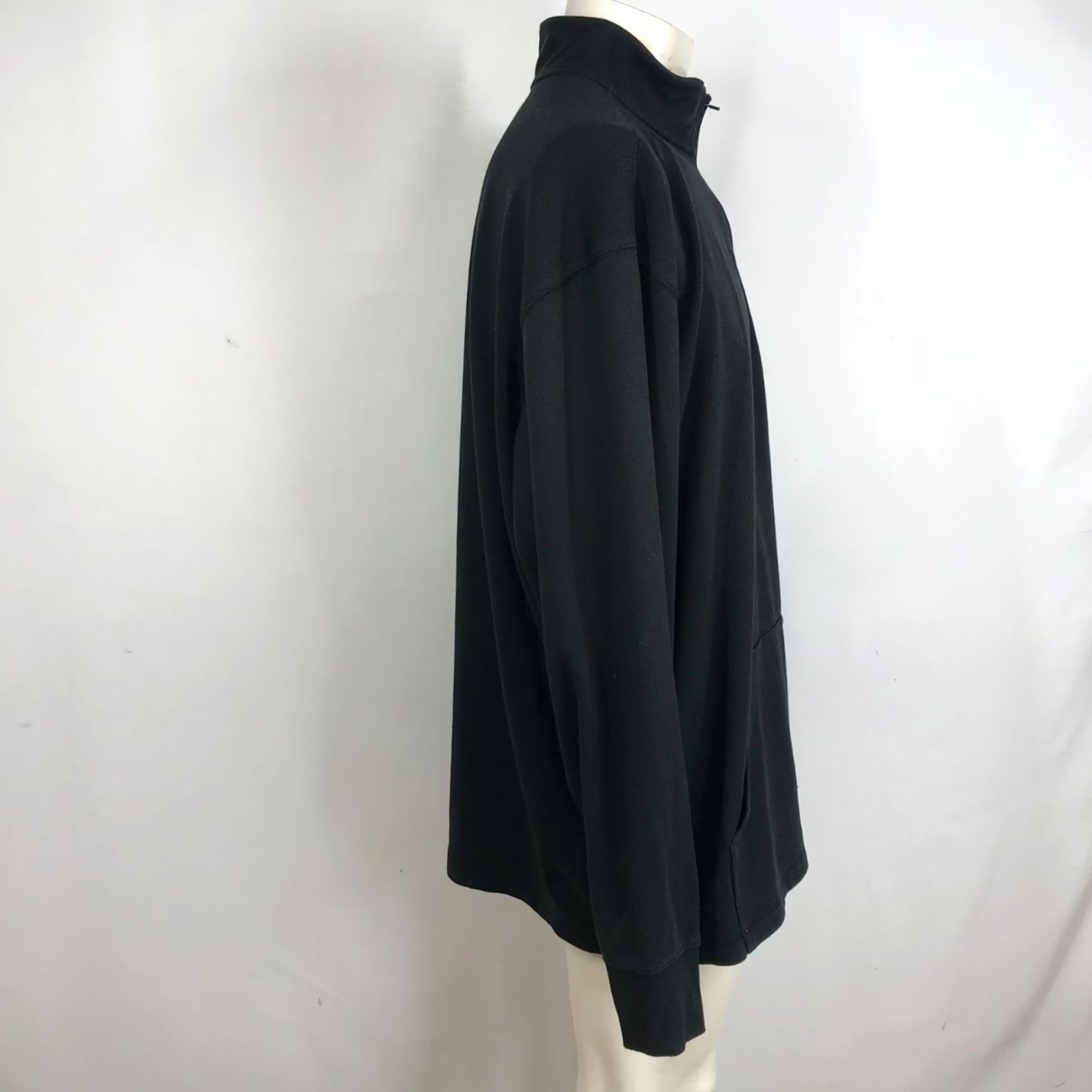 Carhartt Carhartt Men's 2XL Black Long Sleeve 1/4 Zip Collared Pull-Over Sweatshirt Size US XXL / EU 58 / 5 - 4 Thumbnail