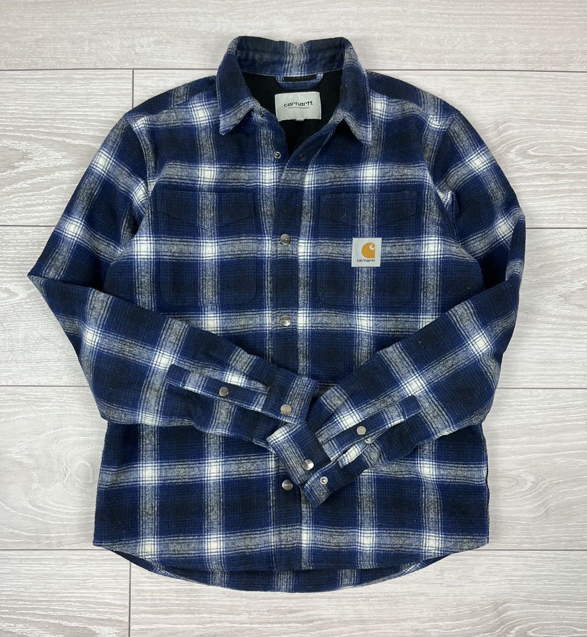 Carhartt Carhartt Lashley Checkered Heavyweight Flannel Shirt Size US S / EU 44-46 / 1 - 5 Thumbnail