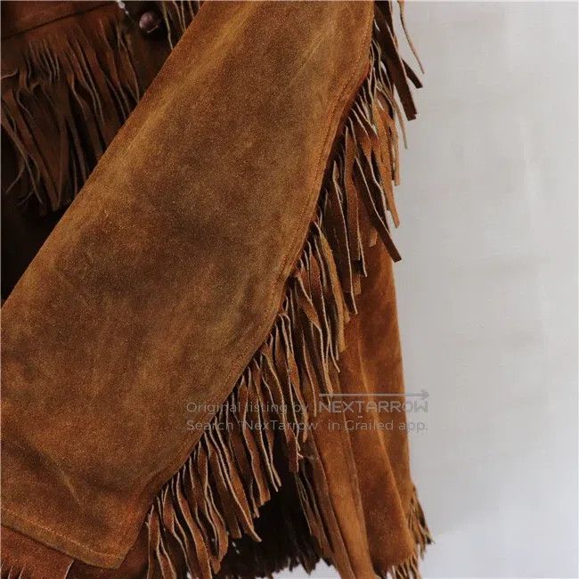 Schott Schott Suede tassel leather coat Size US M / EU 48-50 / 2 - 5 Thumbnail