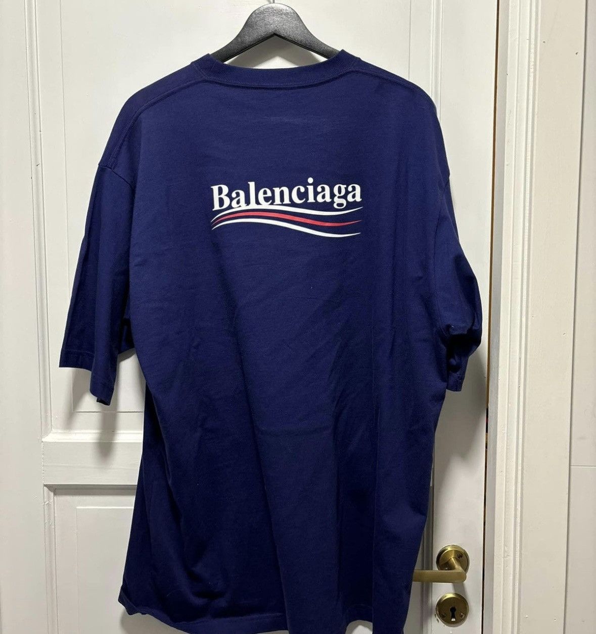 Balenciaga Balenciaga logo tee(new) Size US M / EU 48-50 / 2 - 1 Thumbnail