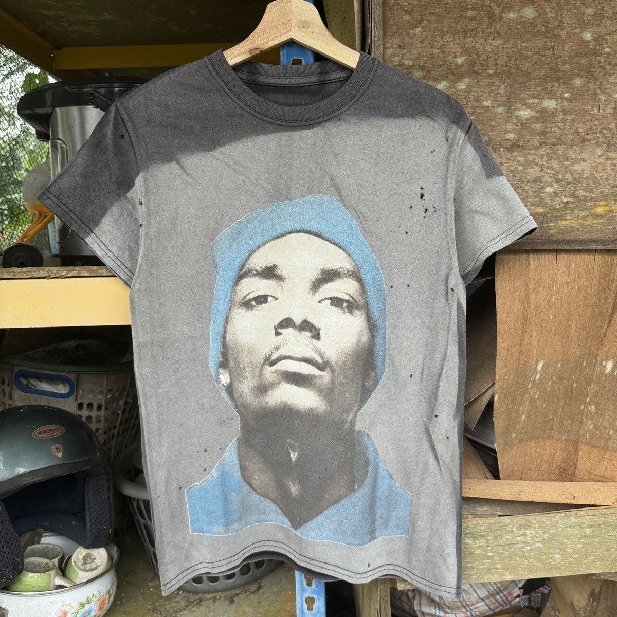 Rap Tees × Snoop Dogg Sunfaded Snoop Dogg Distressed Tee Size US S / EU 44-46 / 1 - 1 Thumbnail