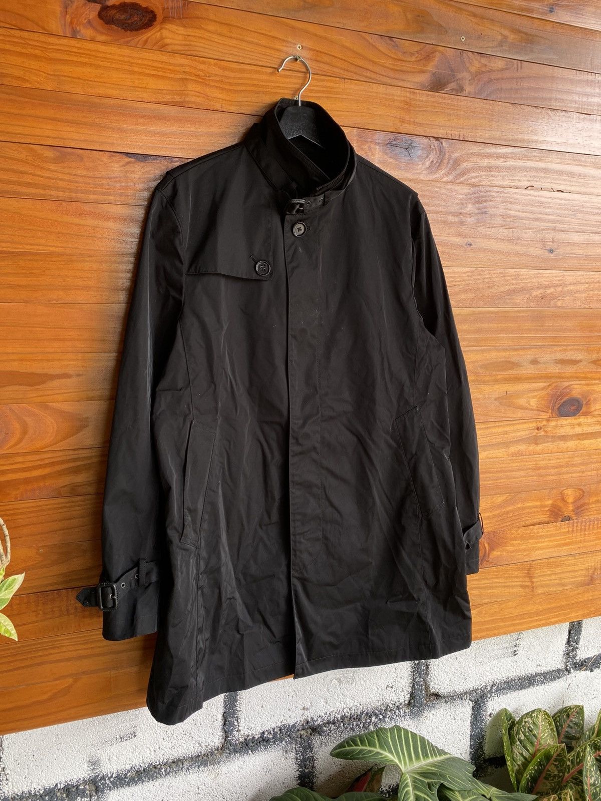 Barneys New York Barneys New York Black Japanese Made Luxury Outerwear Size US XL / EU 56 / 4 - 5 Thumbnail