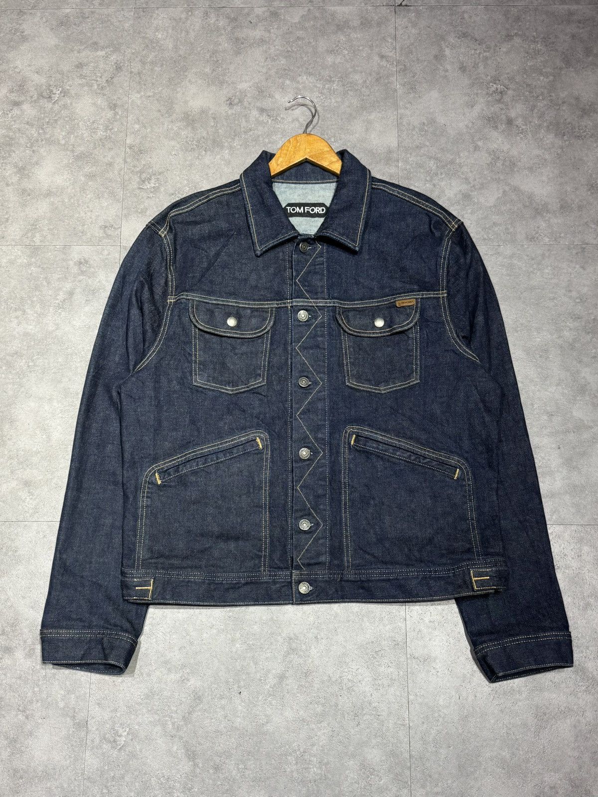 Gucci × Tom Ford Gucci Tom Ford Denim Jacket – Spring/Summer 2002