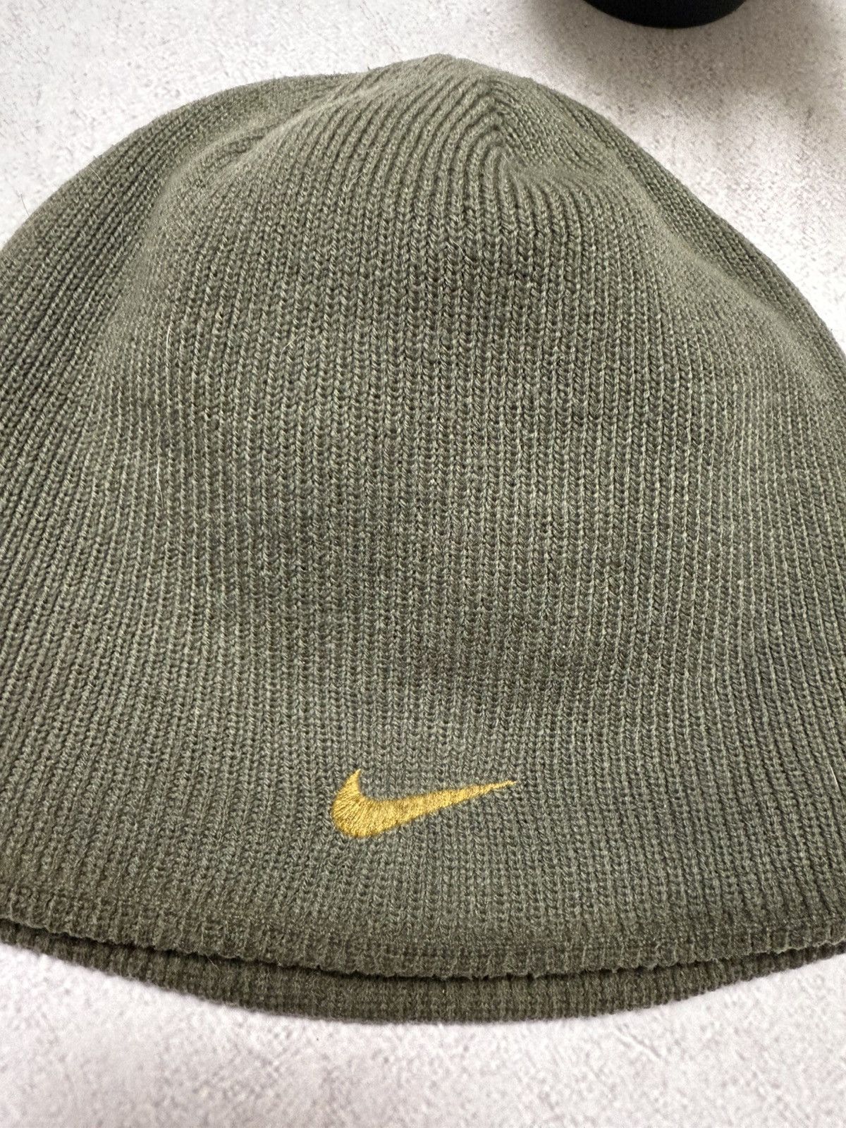 Nike × Vintage Vintage Nike Hat Swoosh Drill Y2K 90s Size ONE SIZE - 2 Thumbnail