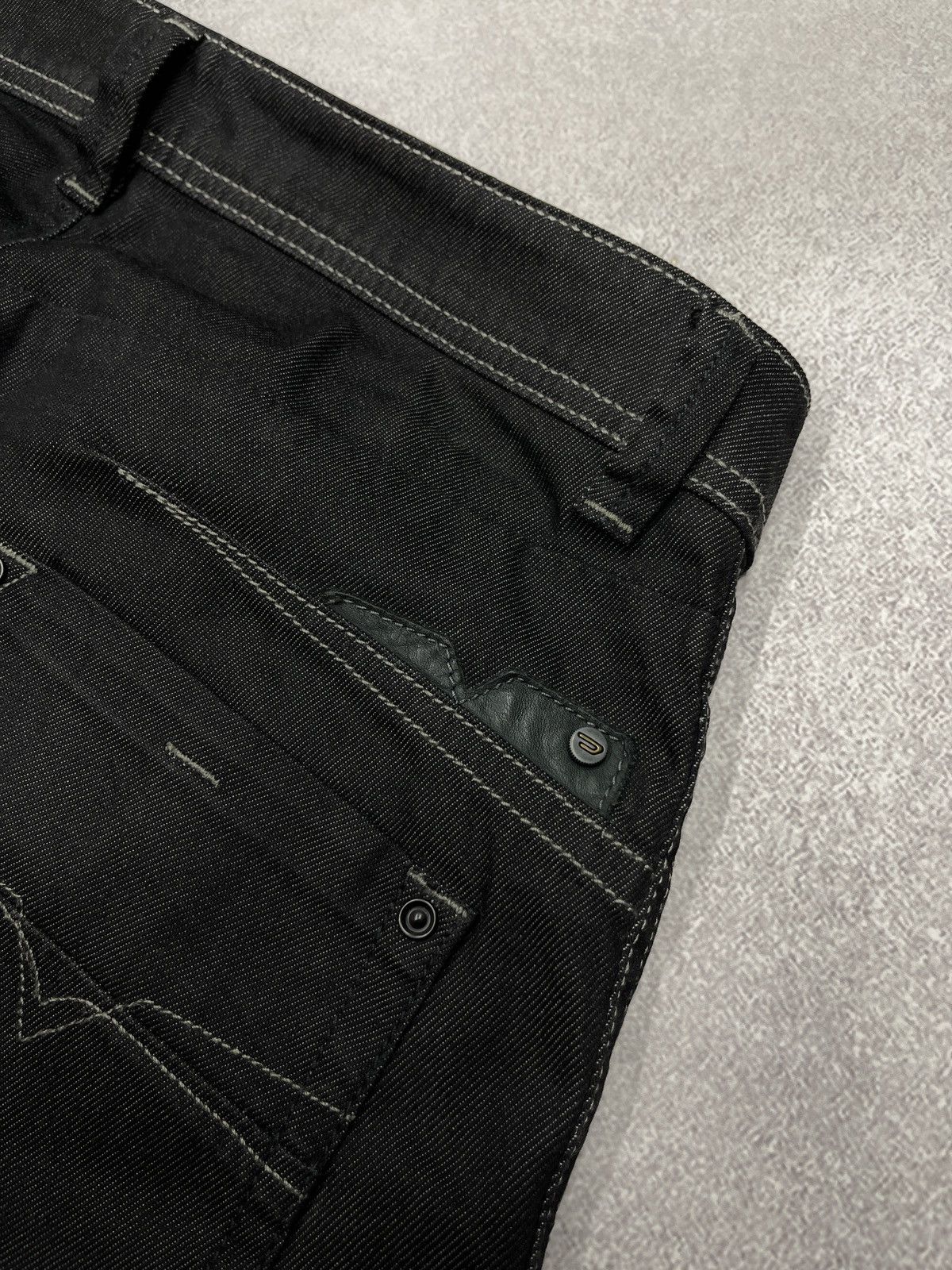 Diesel Mens Diesel Darron Denim Jeans Black Y2K 30x34 Size US 30 / EU 46 - 4 Thumbnail