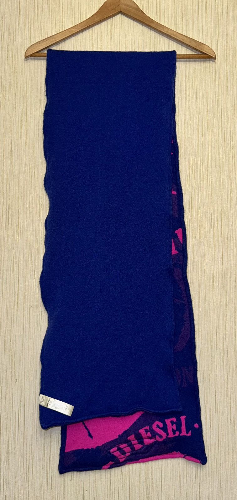 Disney × Vintage Diesel vintage big logo Y2K scarf Size ONE SIZE - 4 Thumbnail