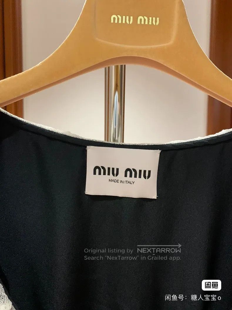 Miu Miu Miu Miu 36 Velvet dress Size S / US 4 / IT 40 - 3 Thumbnail