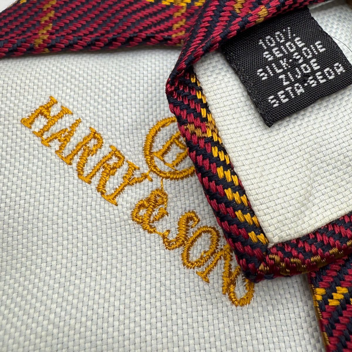 Other Harry & Sons Silk Tie,Burgundy/Navy, Made in Italy, Like New Size ONE SIZE - 5 Thumbnail