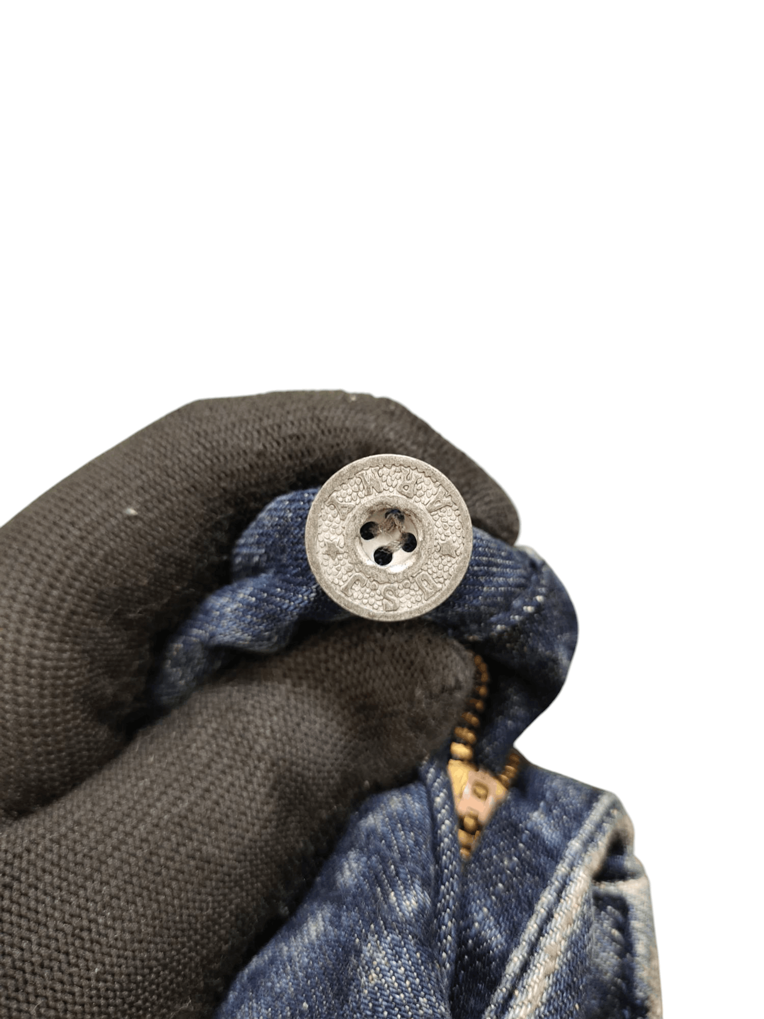If Six Was Nine Vintage Paranoid Japan Us Army Fatigue Denim Pants Size US 32 / EU 48 - 13 Thumbnail