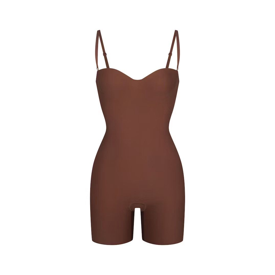 SKIMS Skim Body zoned underwire mid- thigh bodysuit Small Jasper Size S / US 4 / IT 40 - 4 Thumbnail