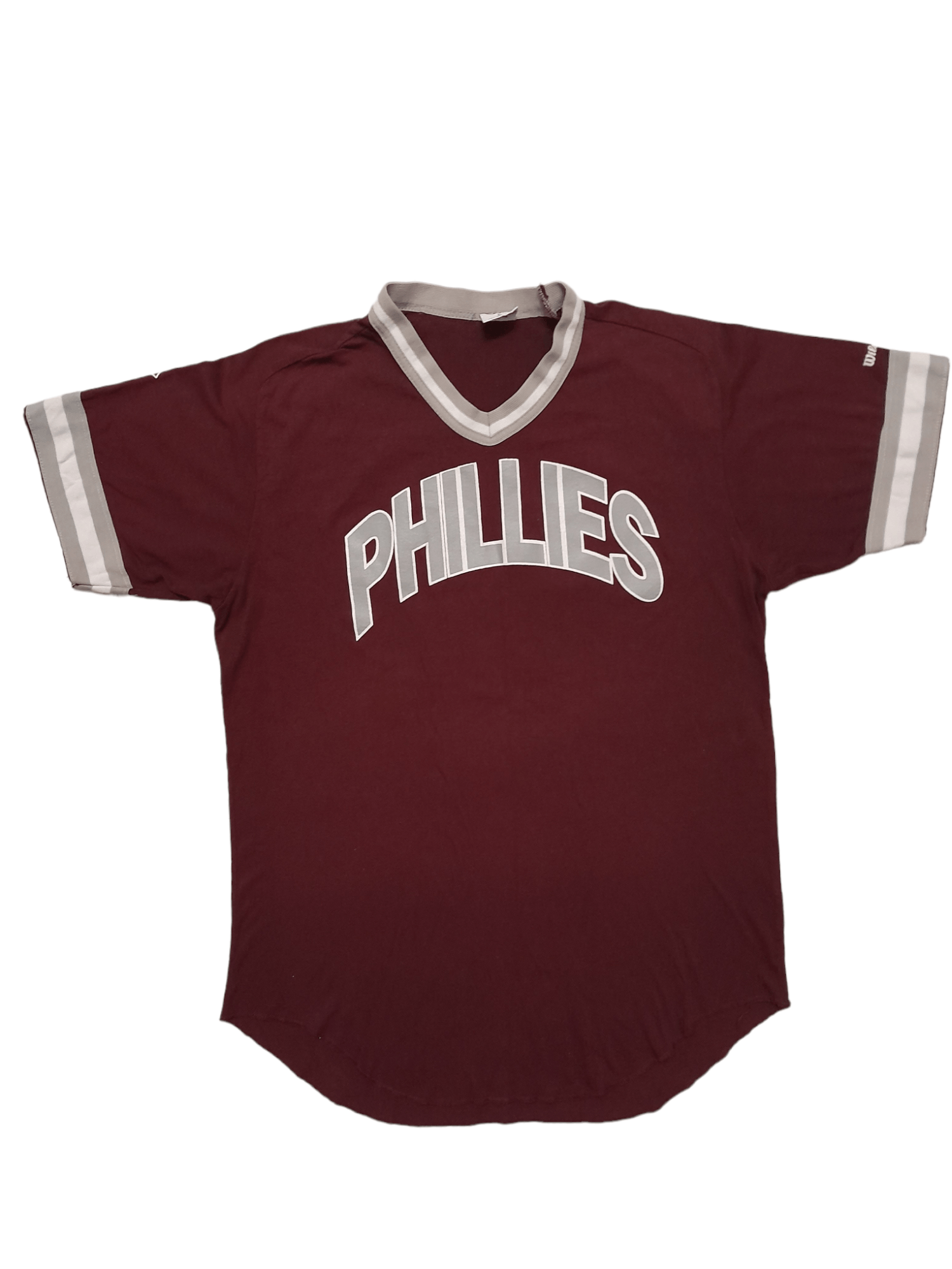 Japanese Brand × Vintage 80s WILSON Short Sleeve T-Shirt (S110) Size US L / EU 52-54 / 3 - 1 Thumbnail