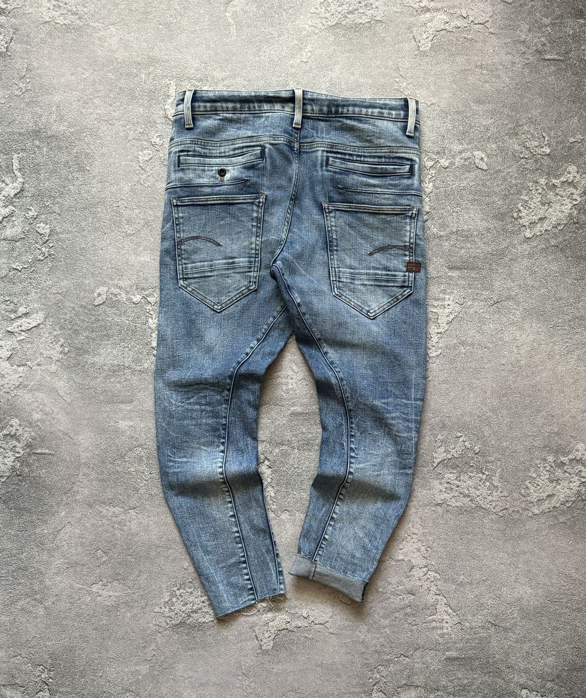 G-Star × Vintage G star raw 31/34 DSTAQ 3D super slim denim jean trouser pant Size US 31 - 1 Thumbnail