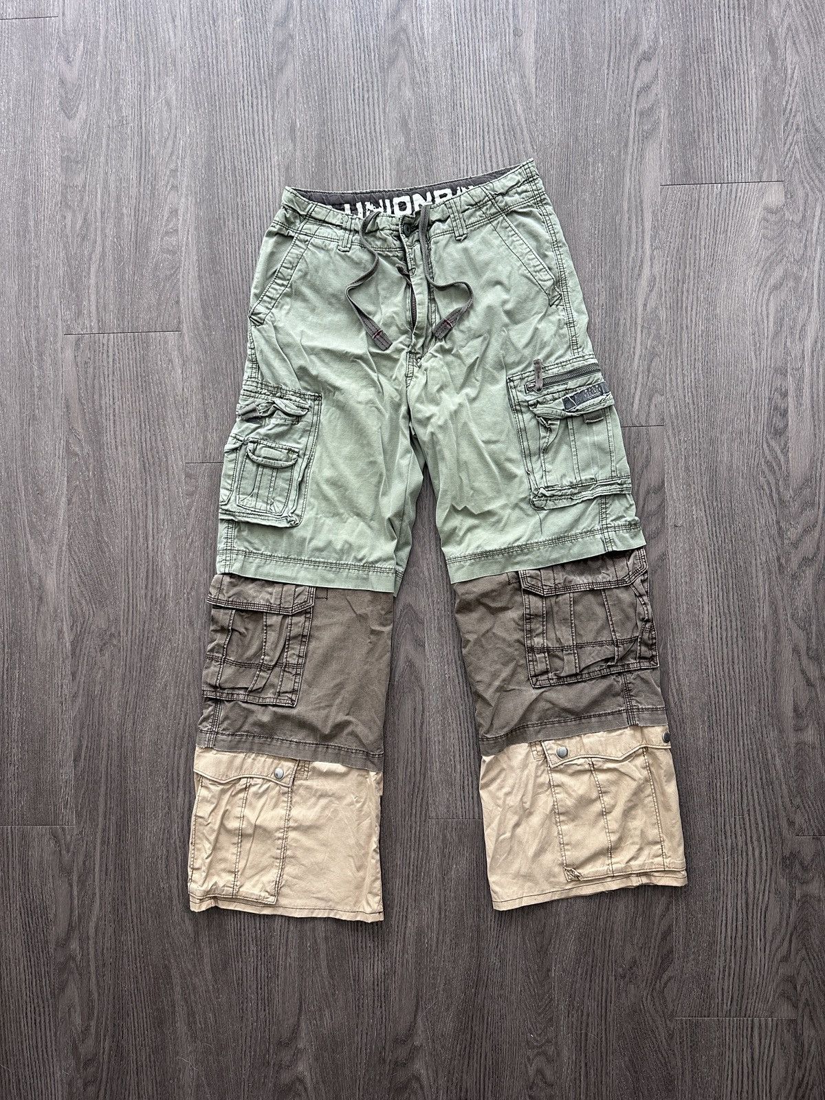 Handmade Custom Upcycled Cargo Pants and Tote Bag Set Size US 32 / EU 48 - 1 Thumbnail