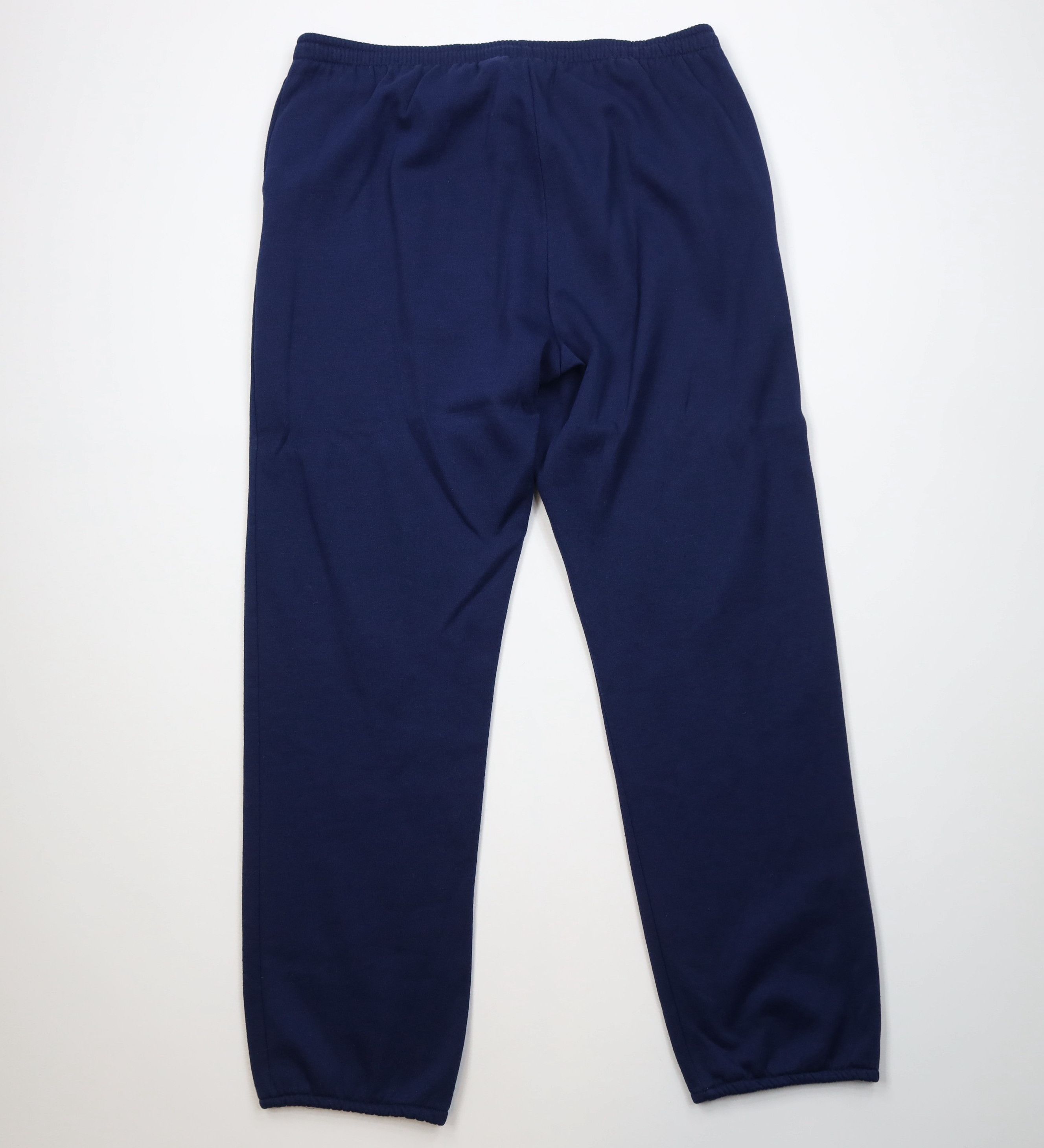 Nike AS IS Vintage 80s 90s Nike Spell Out Sweatpants Joggers Blue Size US 38 / EU 54 - 12 Thumbnail