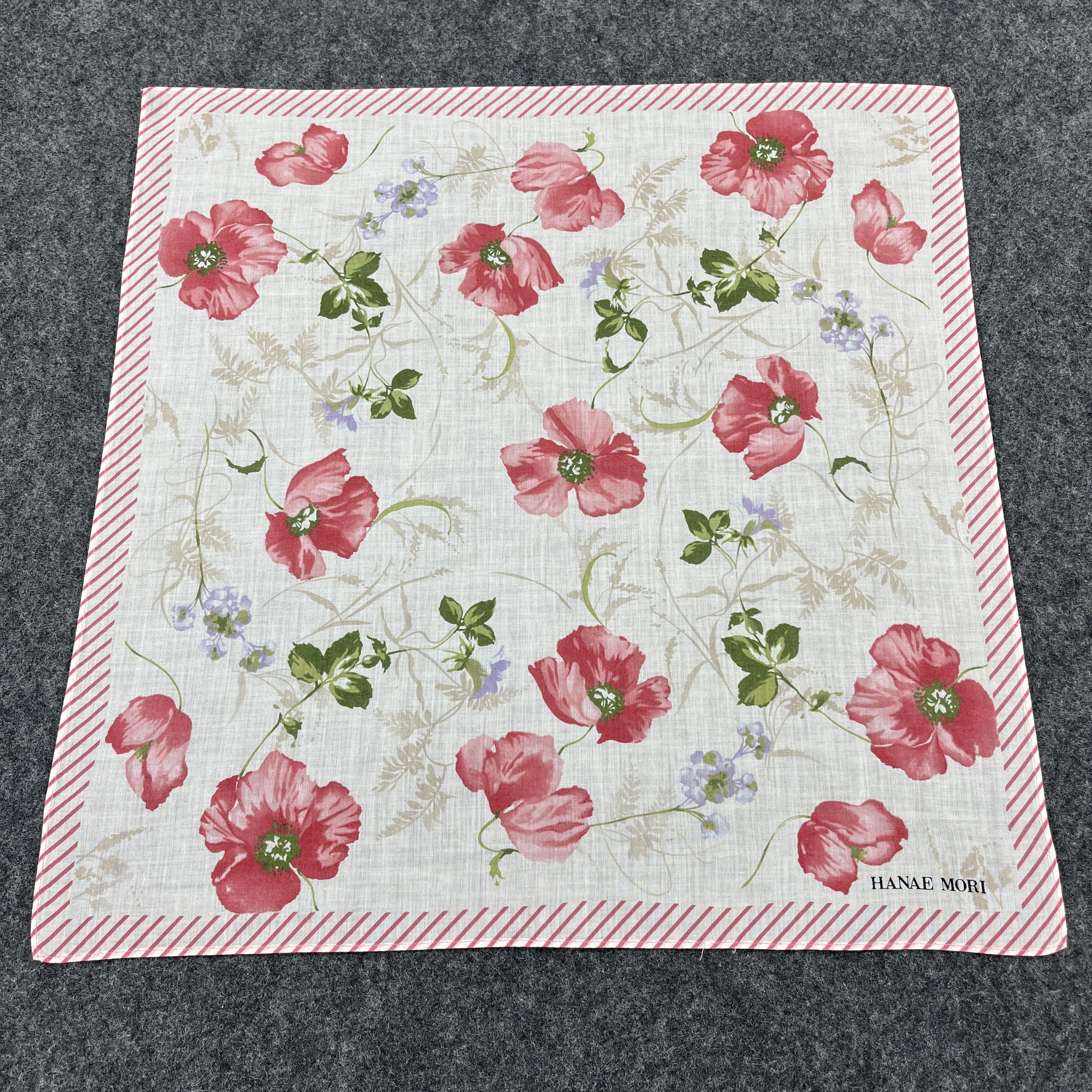Japanese Brand × Vintage Hanae Mori Bandana / Handkerchief / Neckerchief B314 Size ONE SIZE - 2 Thumbnail