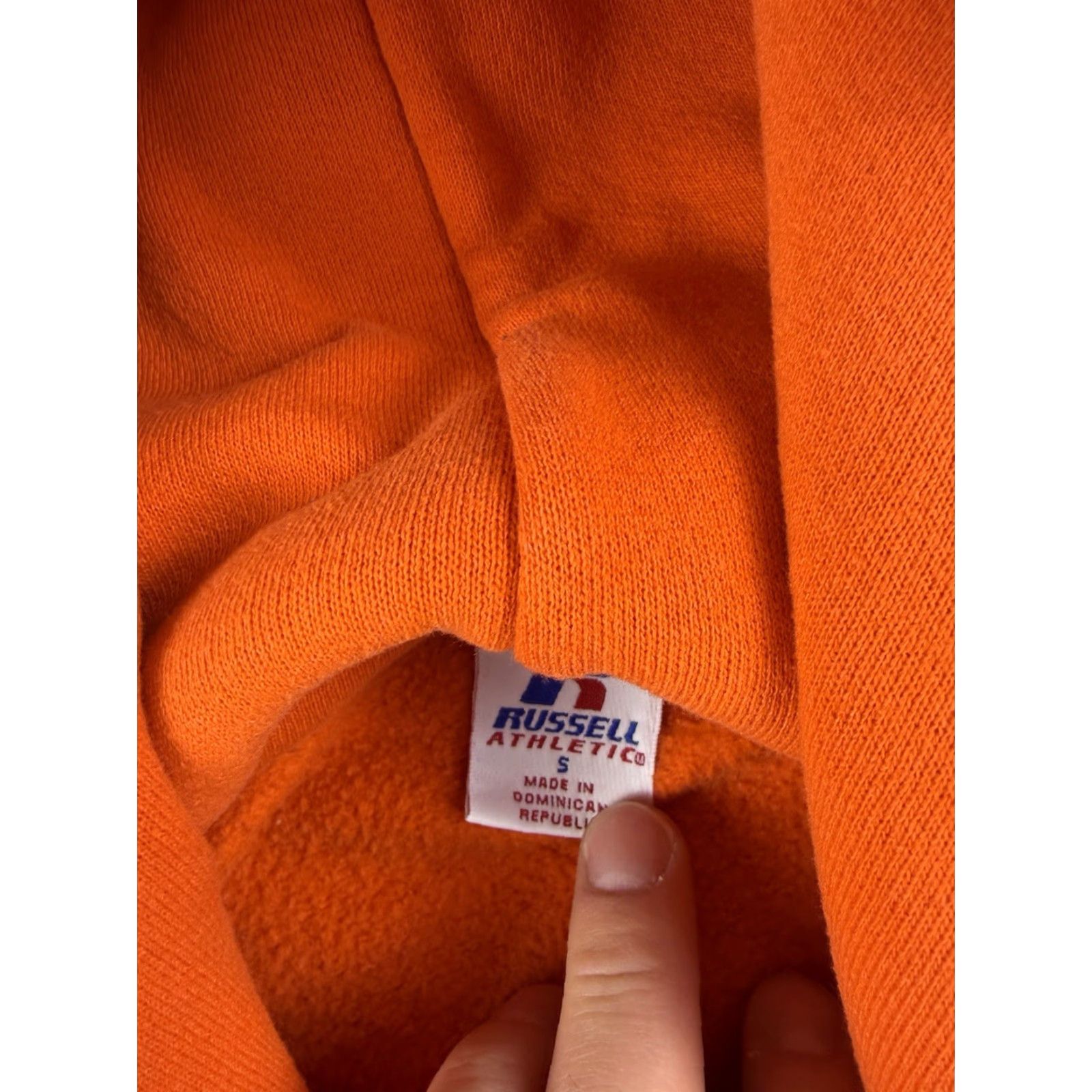Russell Athletic VINTAGE Russell Athletic Sweatshirt Shirt Orange University Men S Small Pullover Cotton Logo Syracuse Y2k Size US S / EU 44-46 / 1 - 4 Thumbnail