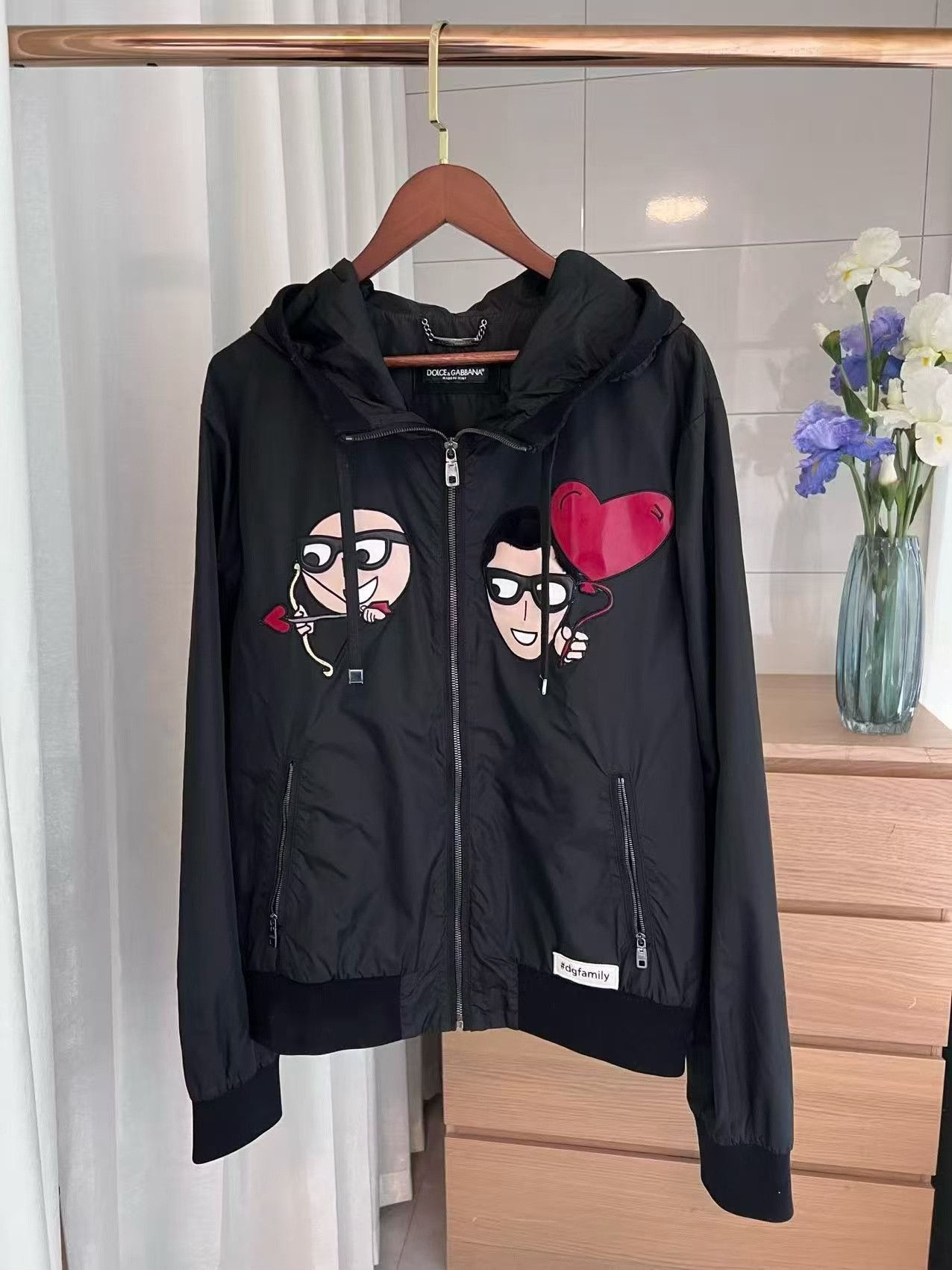 Dolce & Gabbana Dolce & Gabbana Men's Hooded Jacket Size US M / EU 48-50 / 2 - 1 Thumbnail