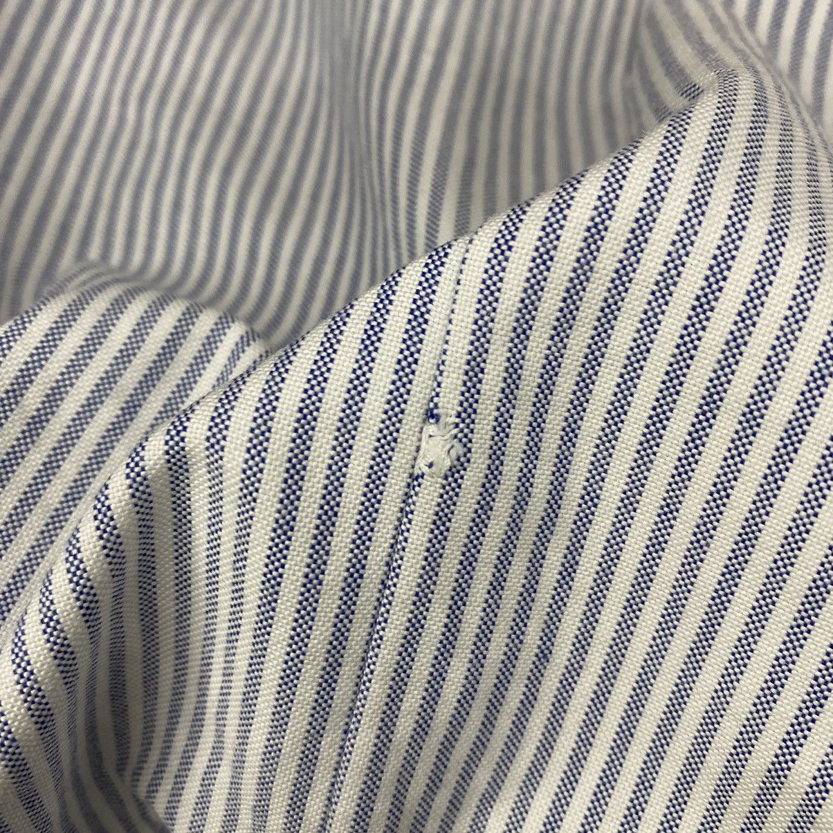 Bape One Point Logo Pinstripe Polo Size US S / EU 44-46 / 1 - 10 Thumbnail