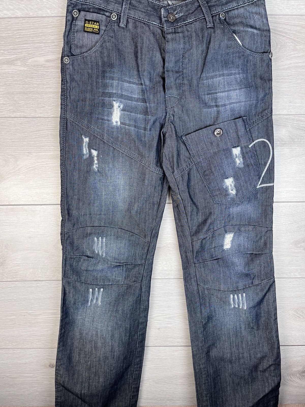 G-Star Vintage men’s jeans G-star Raw size 30 cargo Size US 30 / EU 46 - 4 Thumbnail