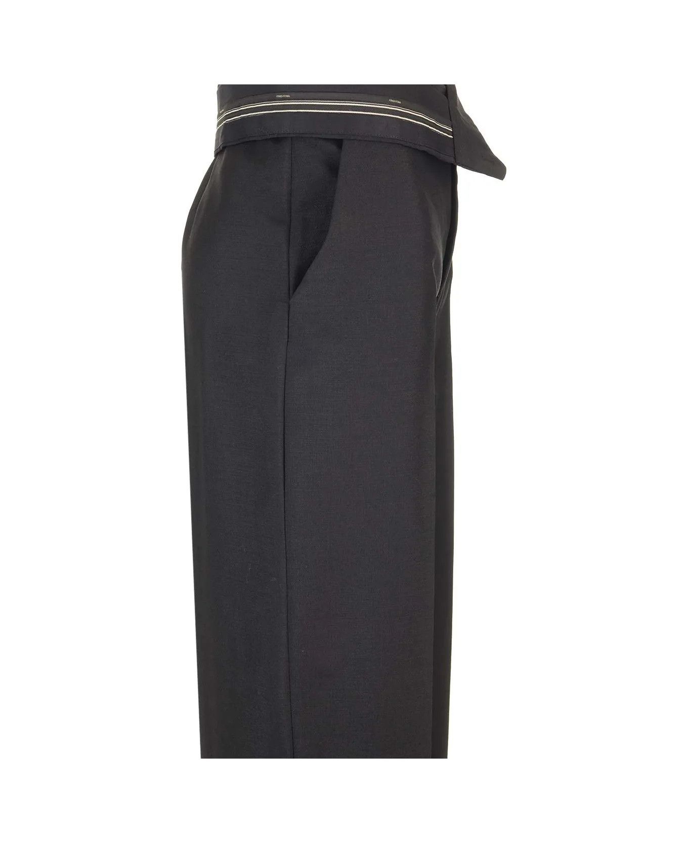 Fendi o1s1wg110426 Trousers in Black Size 26" / US 2 / IT 38 - 5 Thumbnail