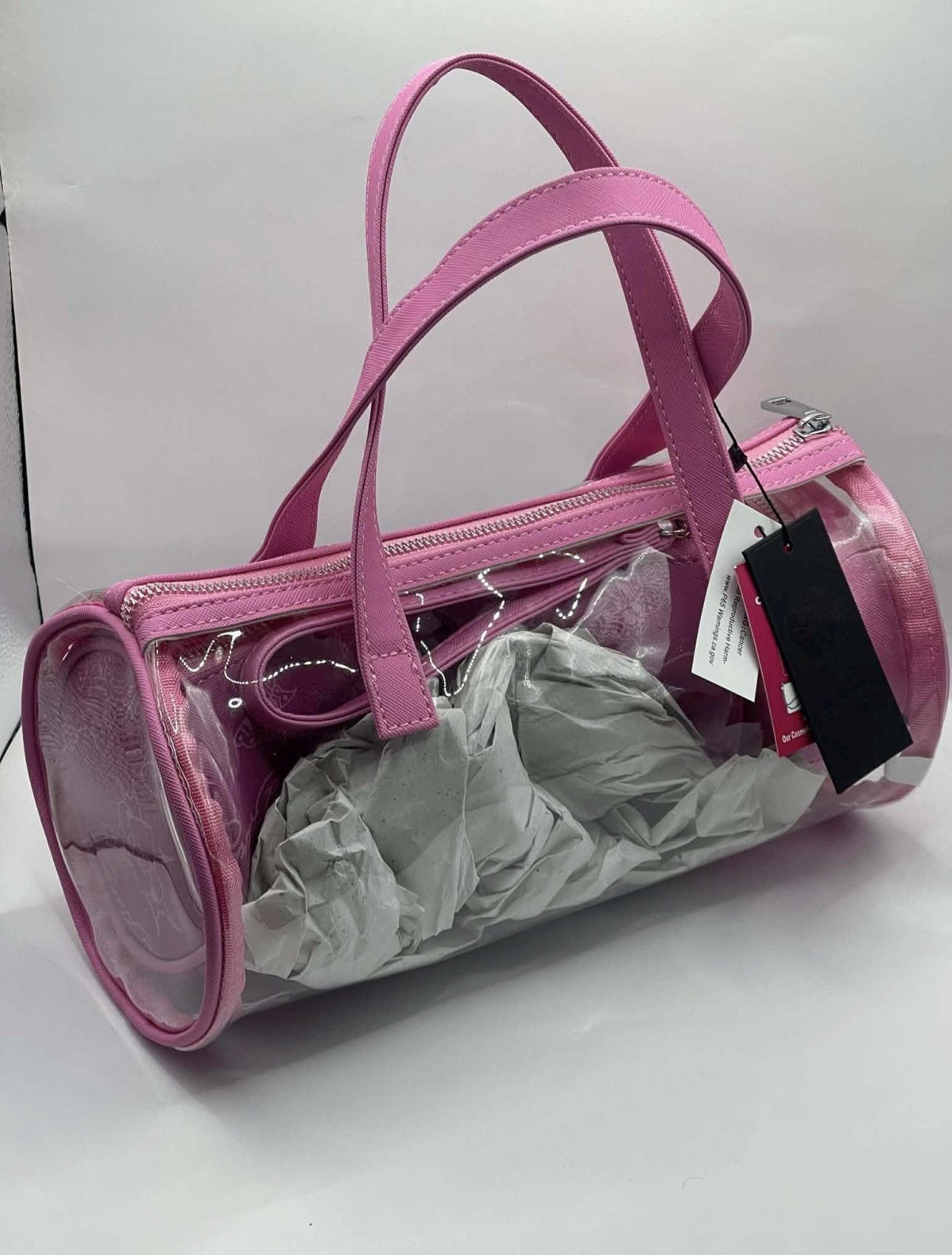 Ed Hardy Nwt Ed Hardy 3 IN 1 Barrel SKULL Clear SHOULDER Bag Size ONE SIZE - 2 Thumbnail
