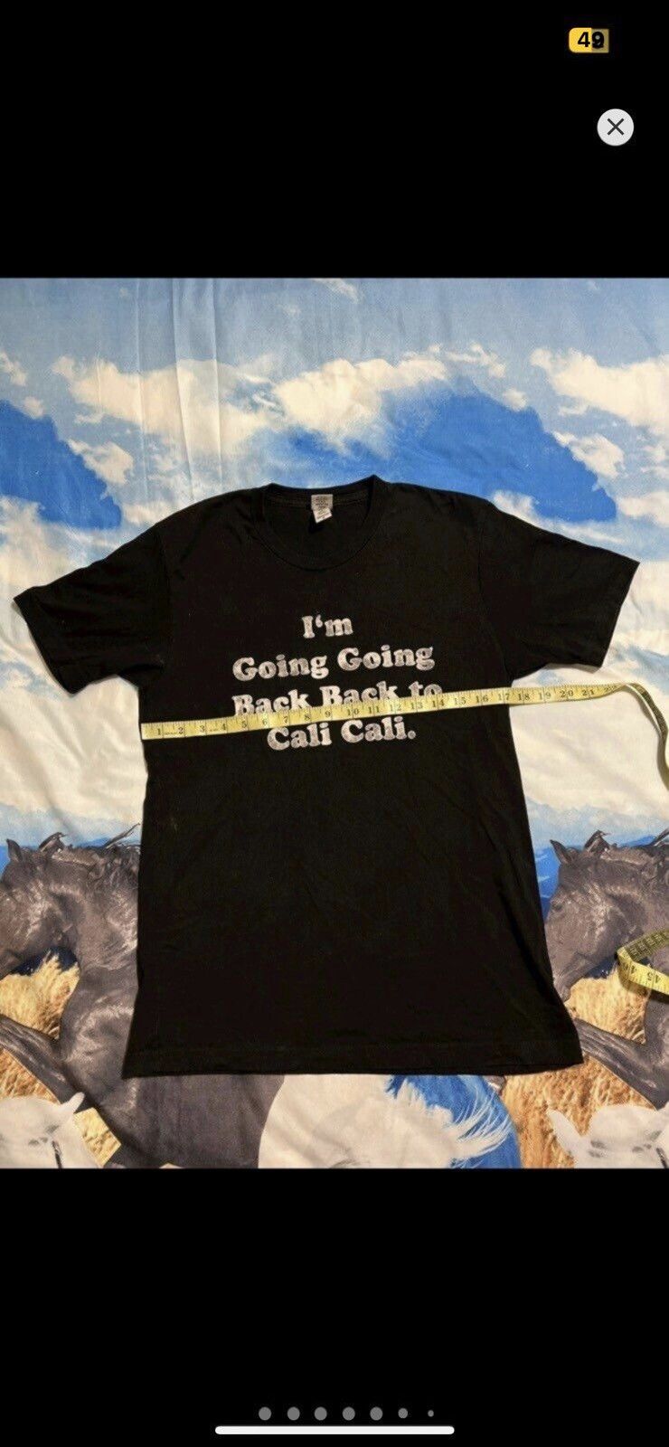 ***FINAL DROP***RARE 00s “GOING BACK TO CALI” BIGGIE SHIRT M