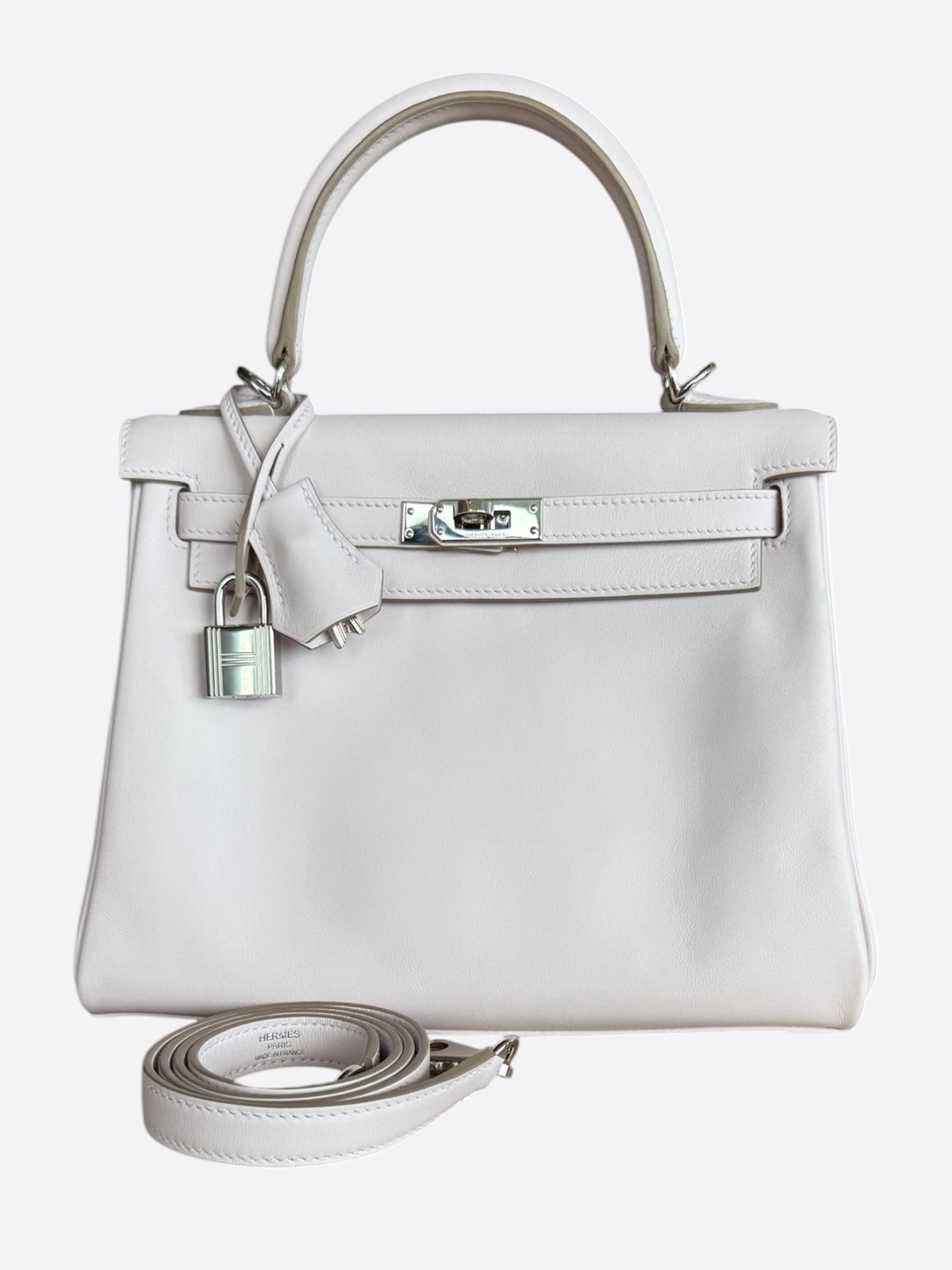 Hermes Hermes Mauve Pink Swift Kelly 25 Size ONE SIZE - 1 Thumbnail