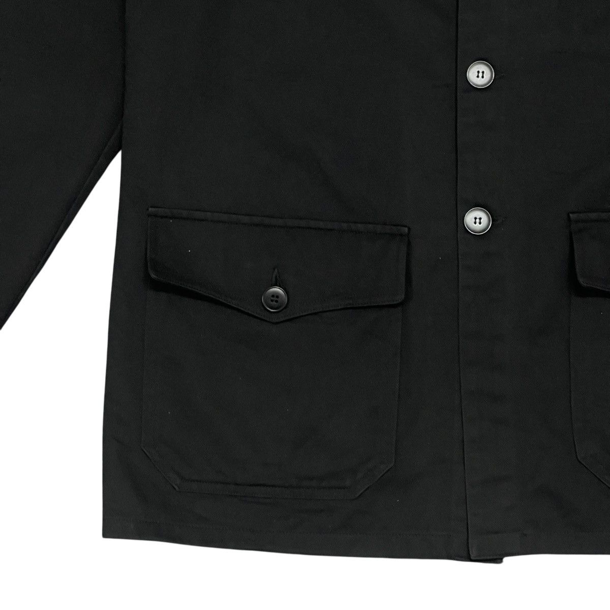 agnes b. 90s Agnes B Homme Worker Chore Jacket - Made in France Size US S / EU 44-46 / 1 - 4 Thumbnail