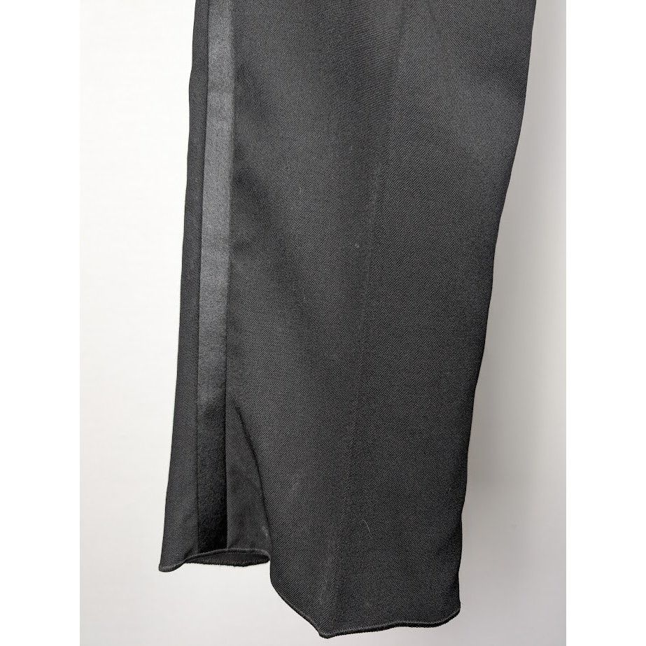 Saint Laurent Paris o1rshd1 Q:2 / 2 Pleats Tux Pants in Nero Size US 36 / EU 52 - 5 Thumbnail