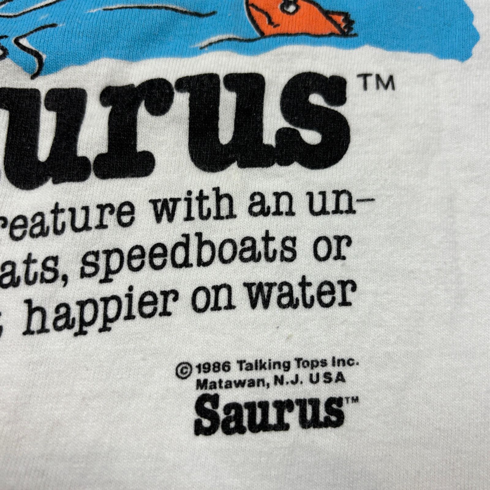 Vintage Vintage 80s Boatasaurus Boating Single Stitch Shirt Men's L Size US L / EU 52-54 / 3 - 4 Thumbnail