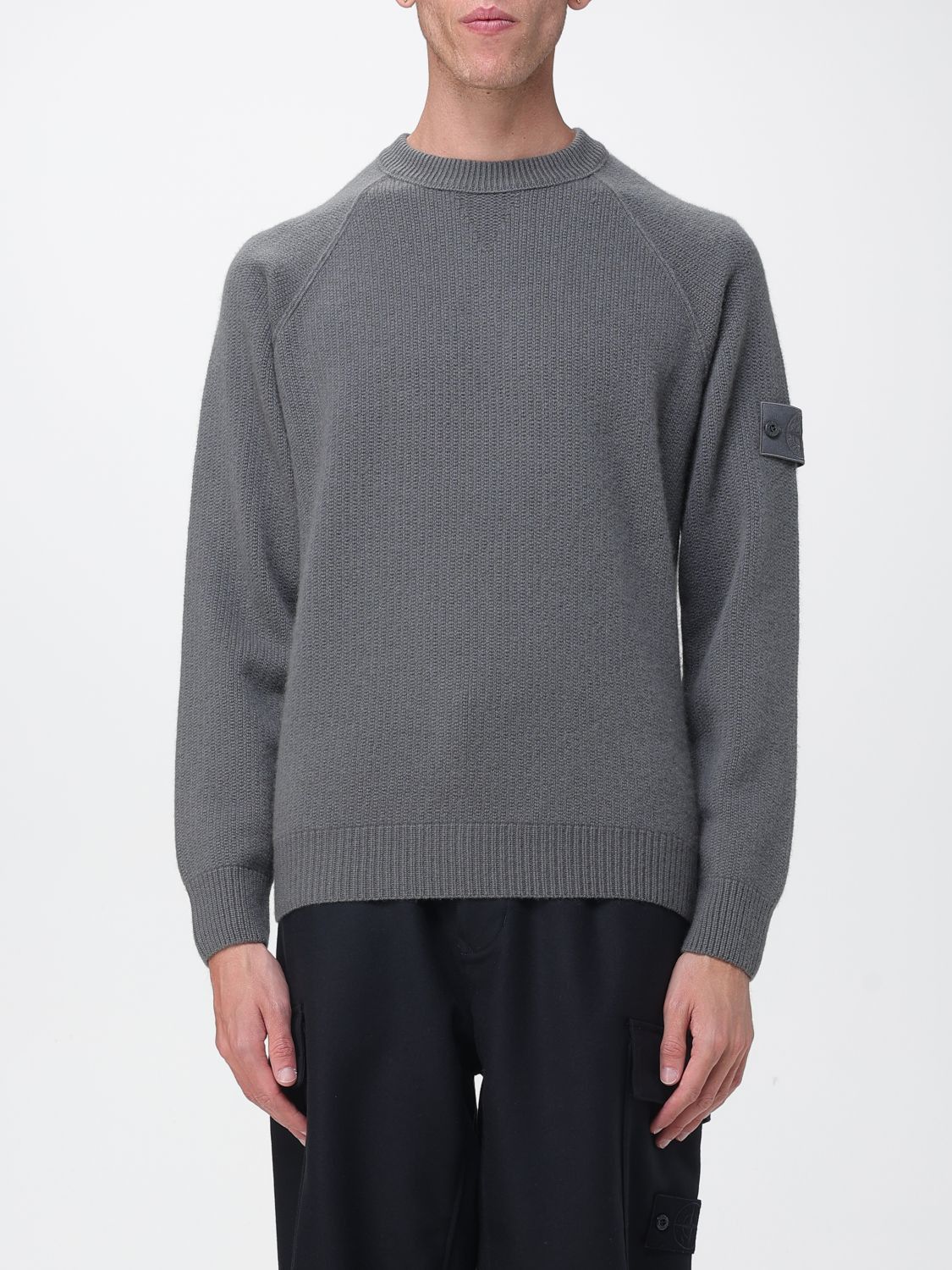 Stone Island Sweater Men Grey