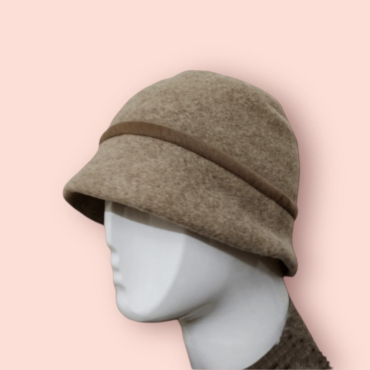 Japanese Brand × Vintage VINTAGE JAPAN ELLE PARIS WOOL BUCKET HAT Size ONE SIZE - 2 Thumbnail