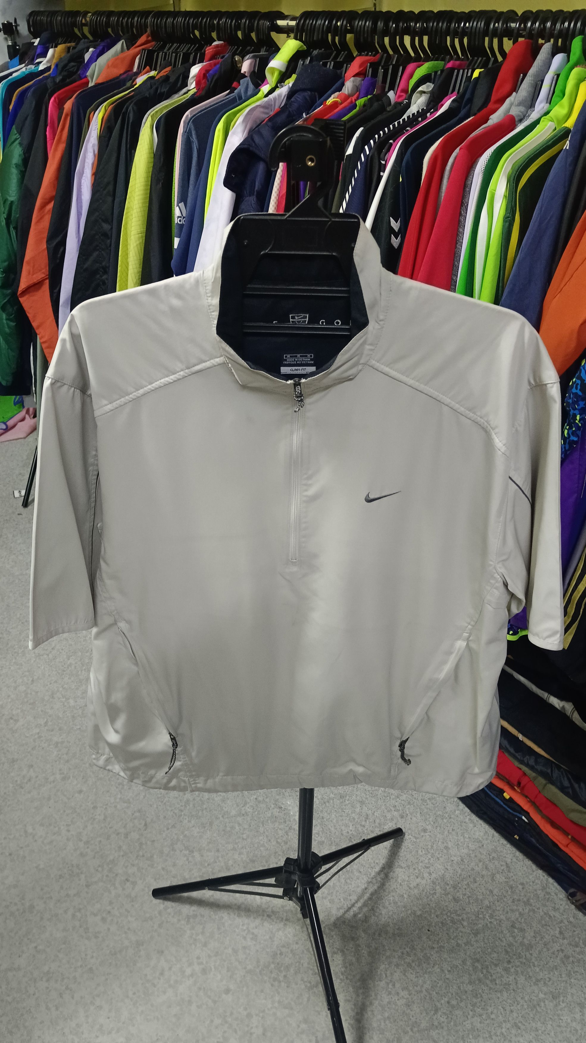 Rare Vintage Nike Golf Short Sleeve Windbreaker