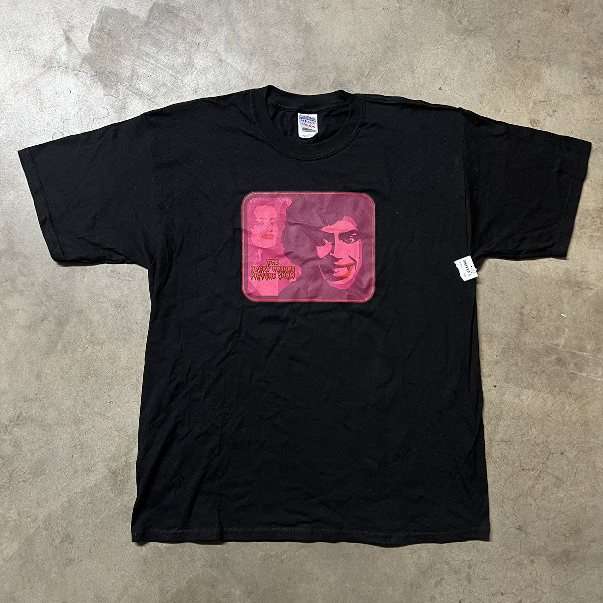 Gildan × Vintage Vintage The Rocky Horror Picture Show Movie Promo T-Shirt Size US XL / EU 56 / 4 - 2 Thumbnail