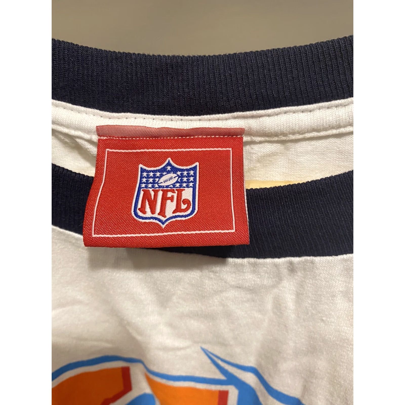 NFL VINTAGE Mens 2XL 2006 Super Bowl NFL Ringer T-Shirt White South Florida Football Mens Size US XXL / EU 58 / 5 - 6 Thumbnail