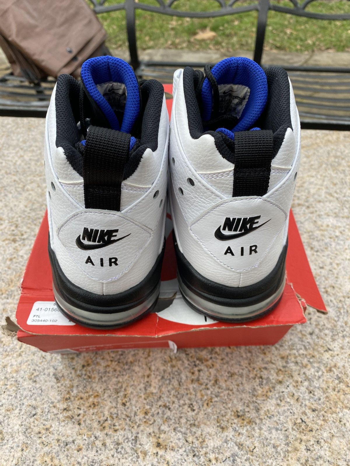 Nike Nike Air Max 2 CB 94 White Black 305440-102 Barkley Size 9.5 Size US 9.5 / EU 42-43 - 4 Thumbnail