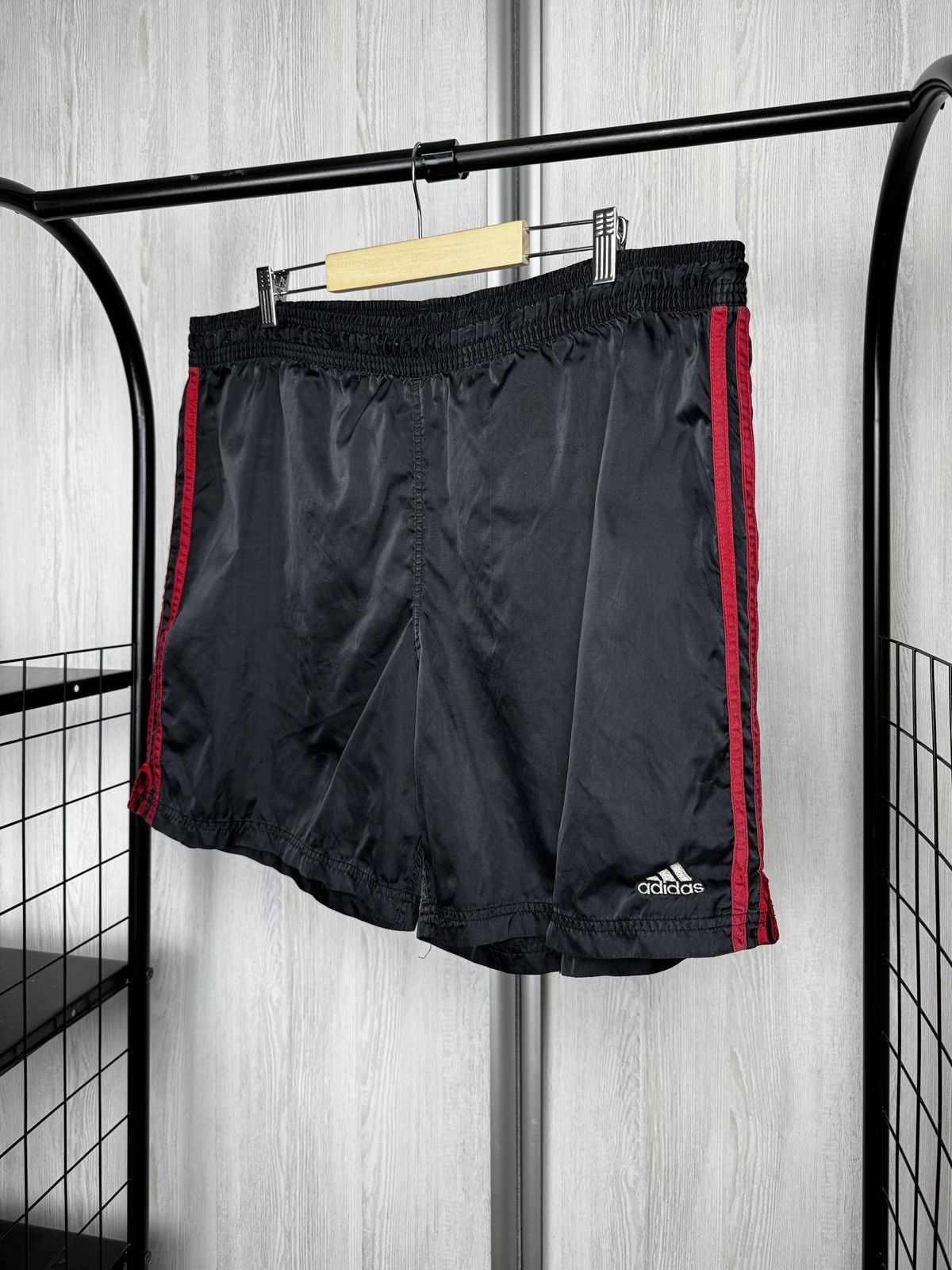 Adidas Adidas AC Milan vintage 1999 soccer shorts football Size US 38 / EU 54 - 4 Thumbnail