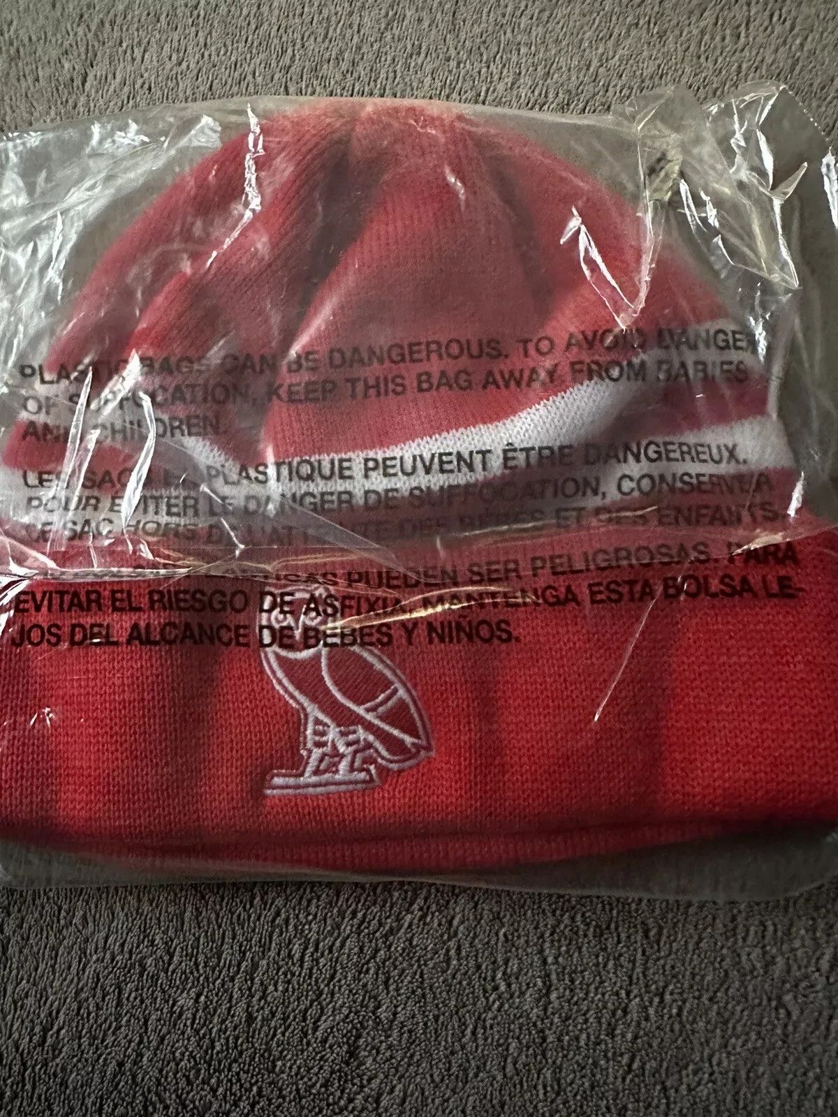 NHL × October's Very Own OVO x NHL DETROIT RED WINGS BEANIE Size ONE SIZE - 2 Thumbnail