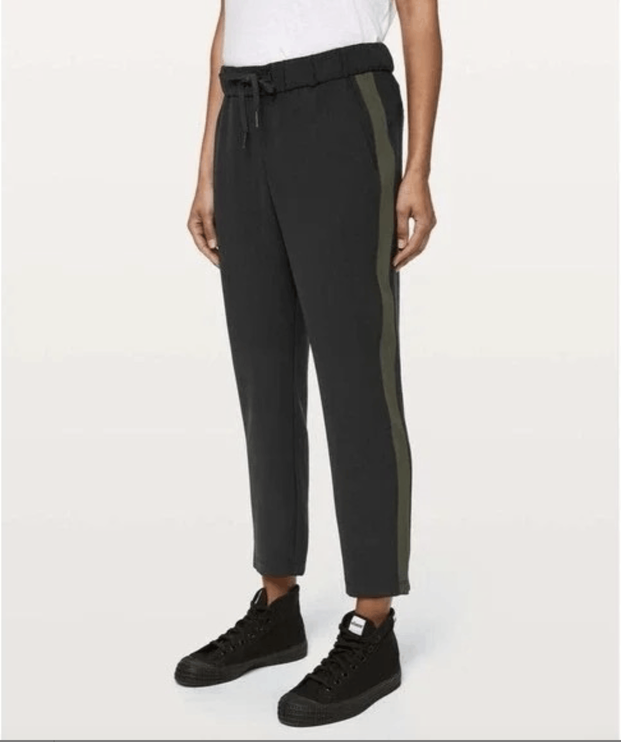 Lululemon Lululemon On The Fly Pant Woven Track Stripe - Size 4 Size 27" / US 4 / IT 40 - 1 Thumbnail