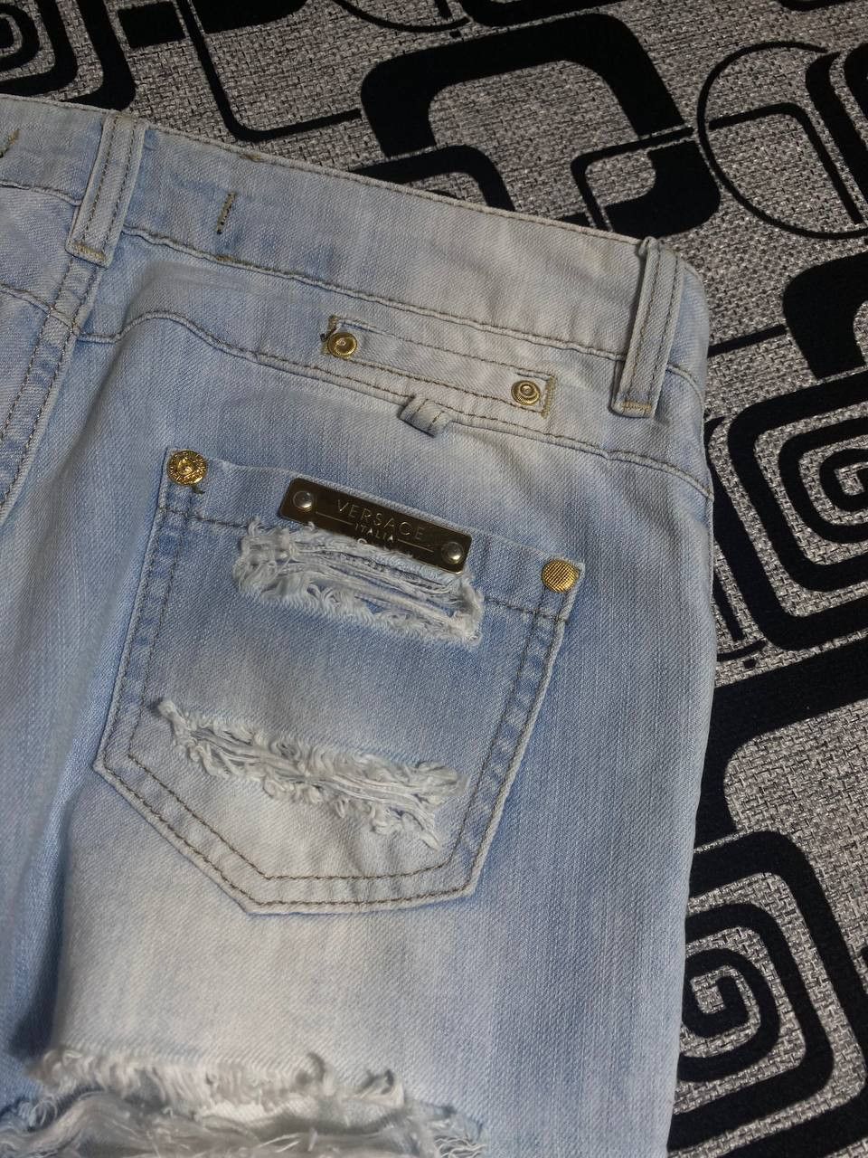 Other Crazy Crash Dirty Baggy Faded Jean Japan Avant Garde Style Size US 30 / EU 46 - 8 Thumbnail