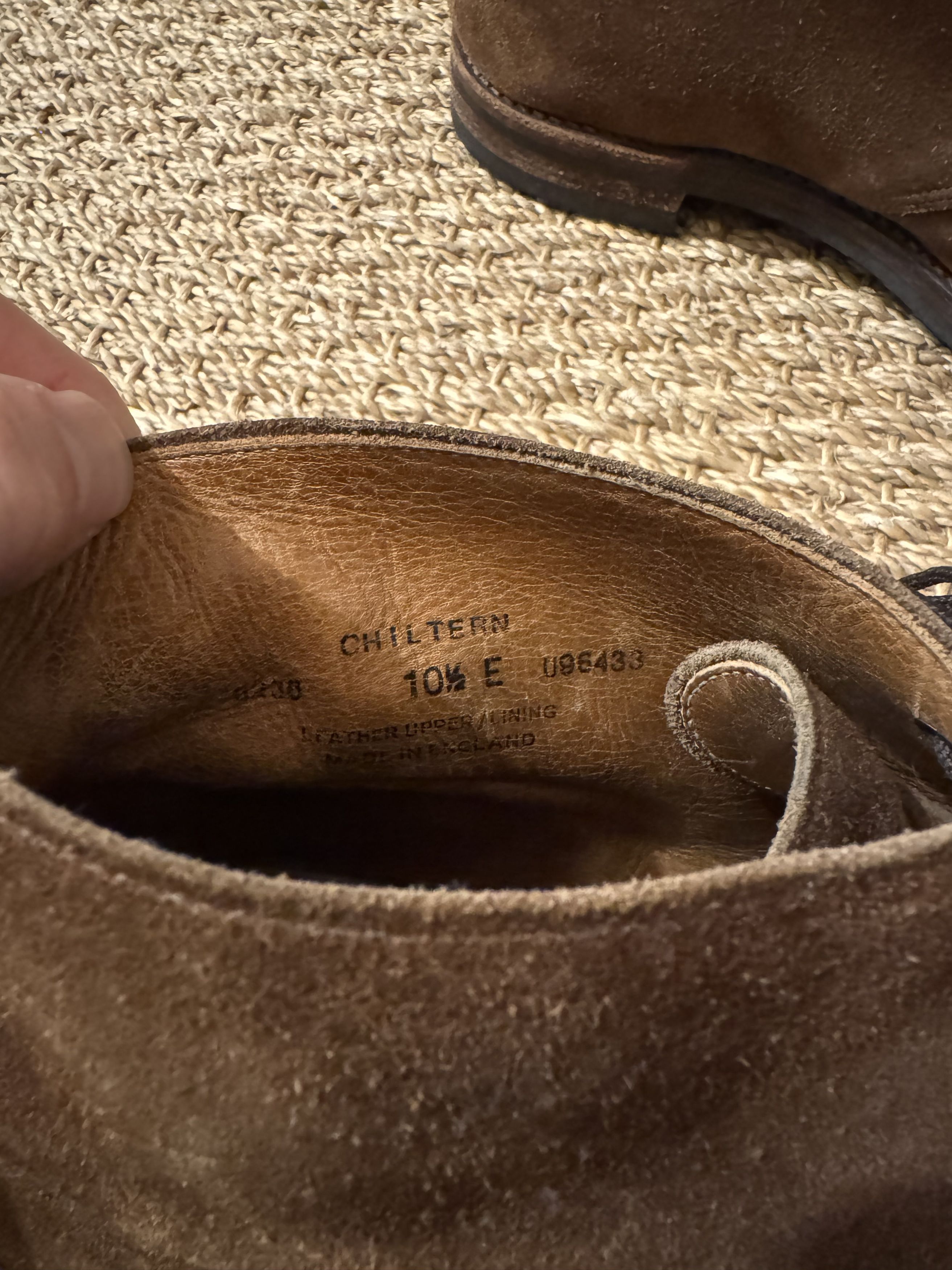 Crockett & Jones Crockett & Jones Chiltern Chukka - Snuff Suede Size US 11 / EU 44 - 5 Thumbnail