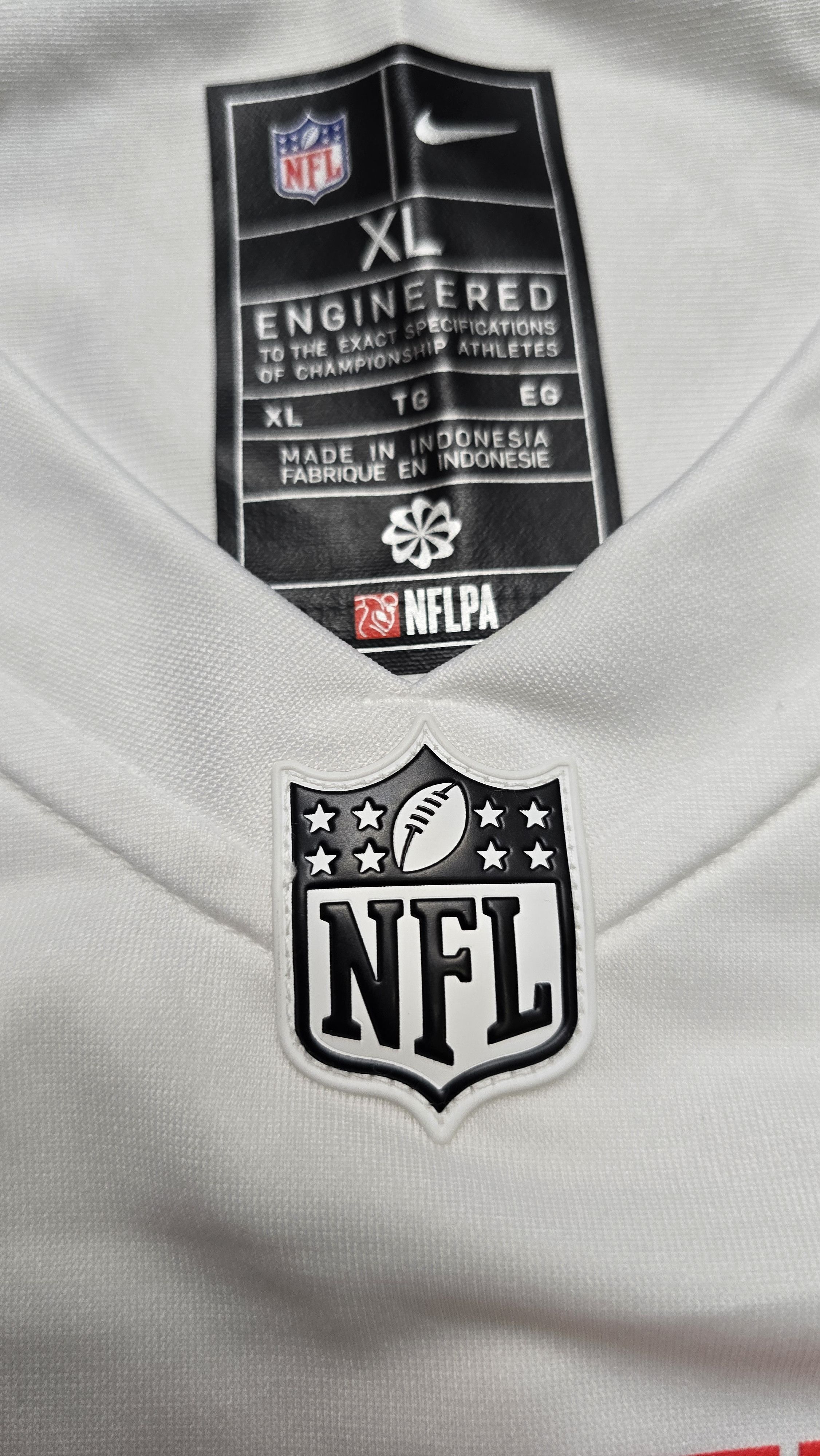 Nike Mahomes #15 Chiefs Super Bowl LIX Tundra White Game Jersey Size US XL / EU 56 / 4 - 15 Thumbnail
