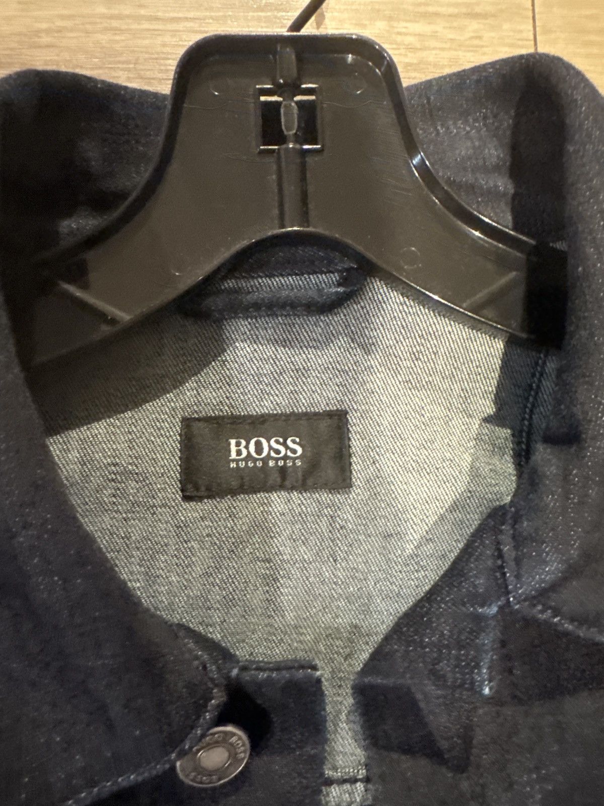 Hugo Boss Hugo Boss Navy Denim Jacket Size US M / EU 48-50 / 2 - 3 Thumbnail