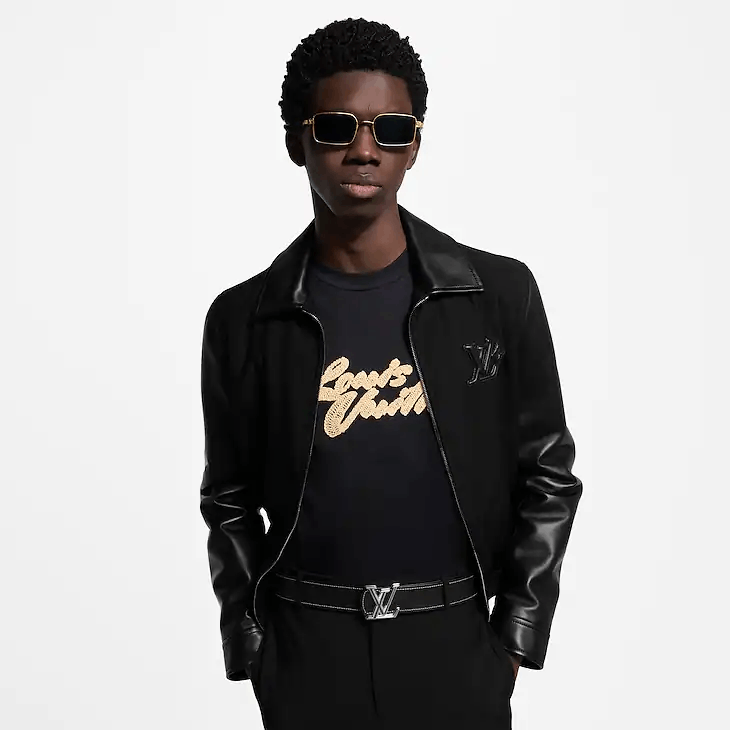 Louis Vuitton Leather Mix Blouson Size US XXS / EU 40 - 2 Thumbnail
