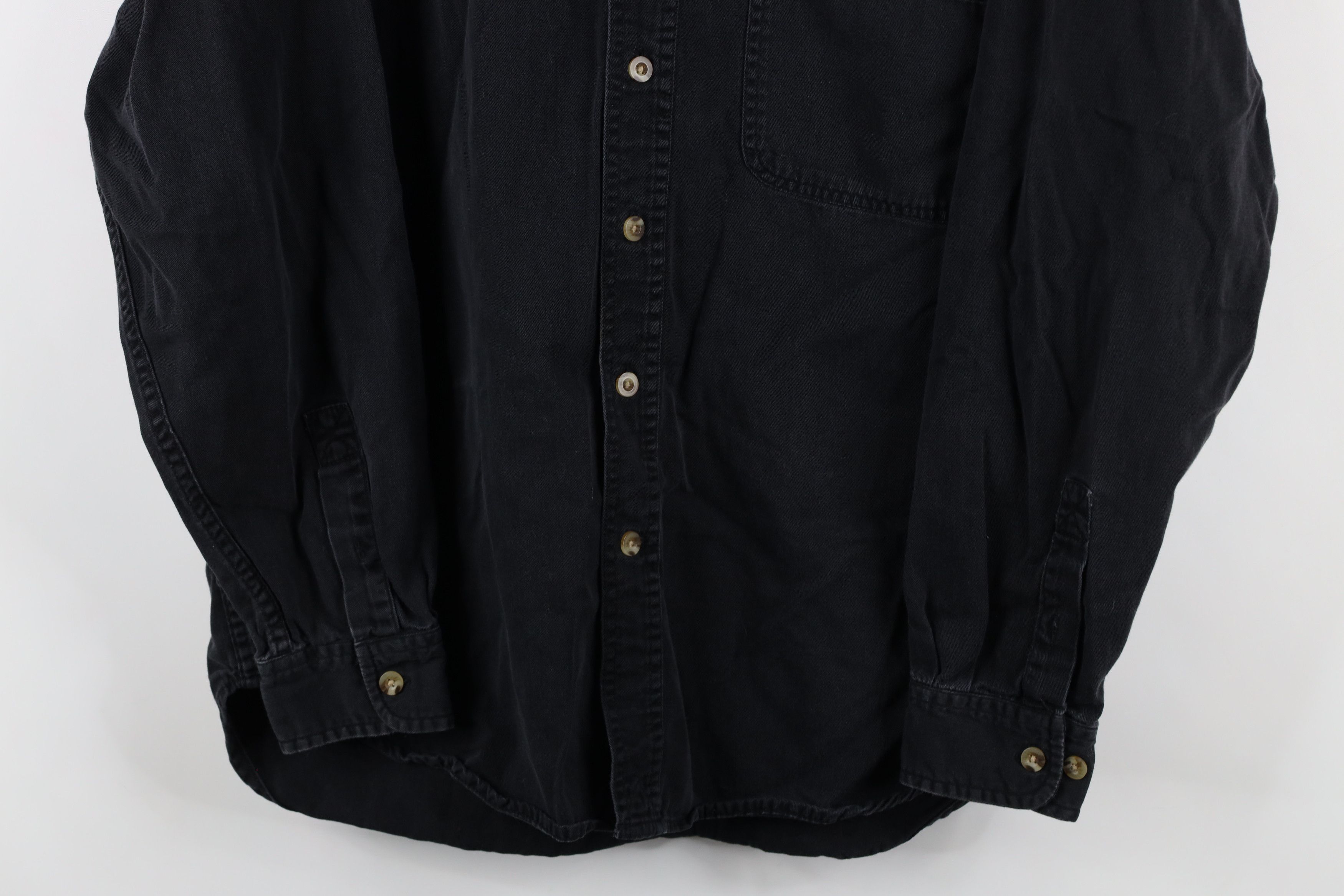 Vintage Vintage 90s Streetwear Wolf Collared Button Down Shirt Size ONE SIZE - 3 Thumbnail