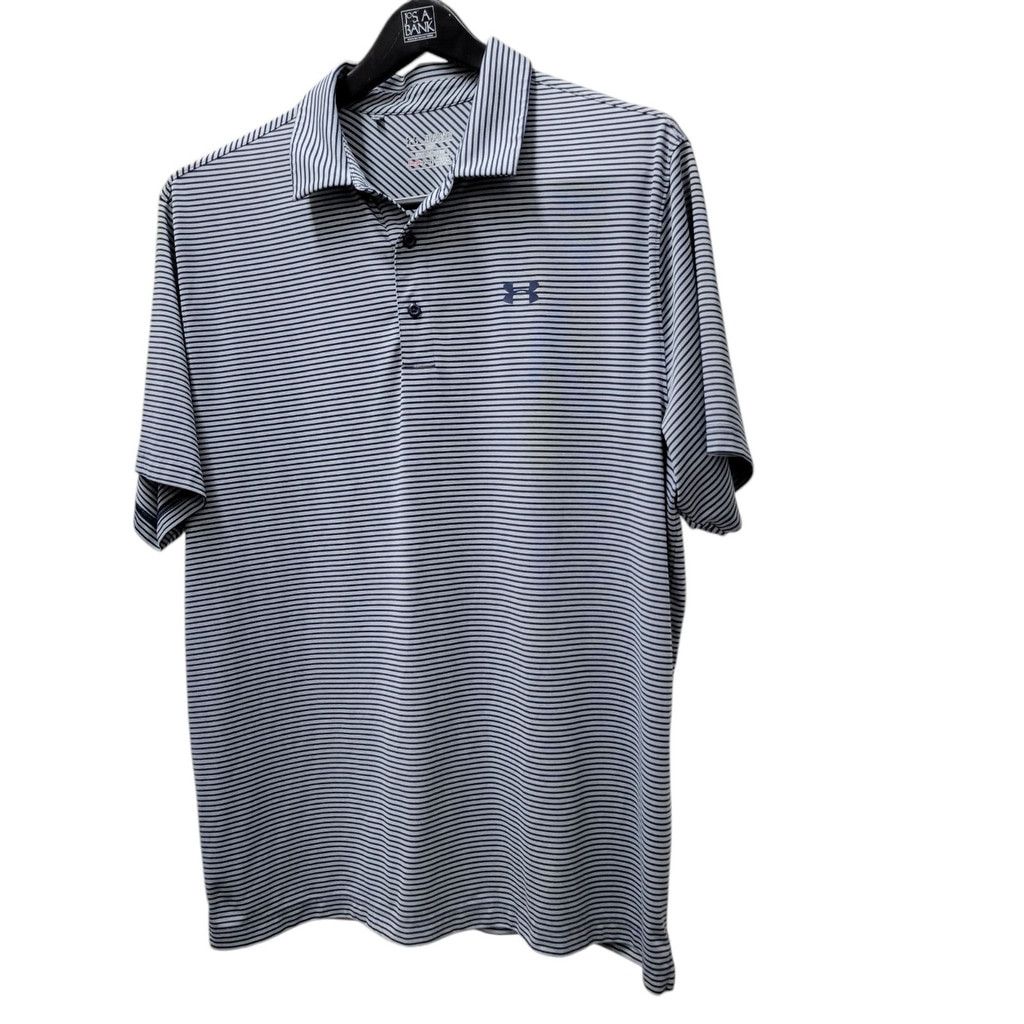 Under Armour Under Armour Stripes Polo Shirt Size XXL Men Excellent Cond Size US XXL / EU 58 / 5 - 4 Thumbnail