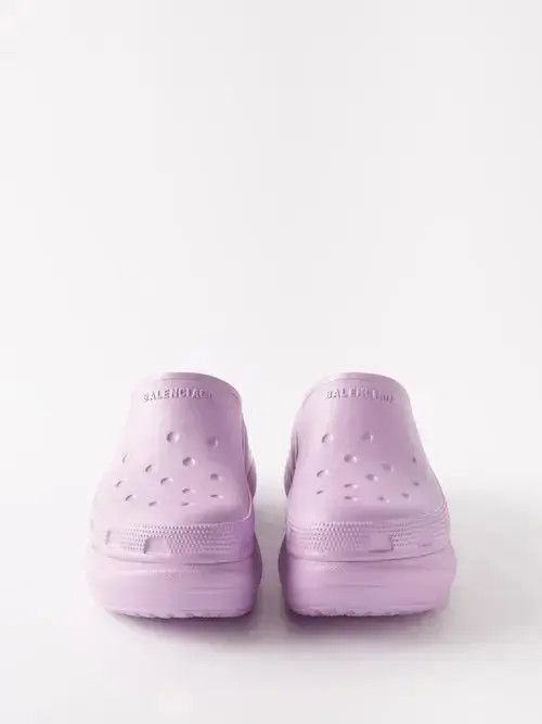 Balenciaga × Crocs o1s1rm1224 Crocs™ Mules in Purple Size US 10 / IT 40 - 5 Thumbnail