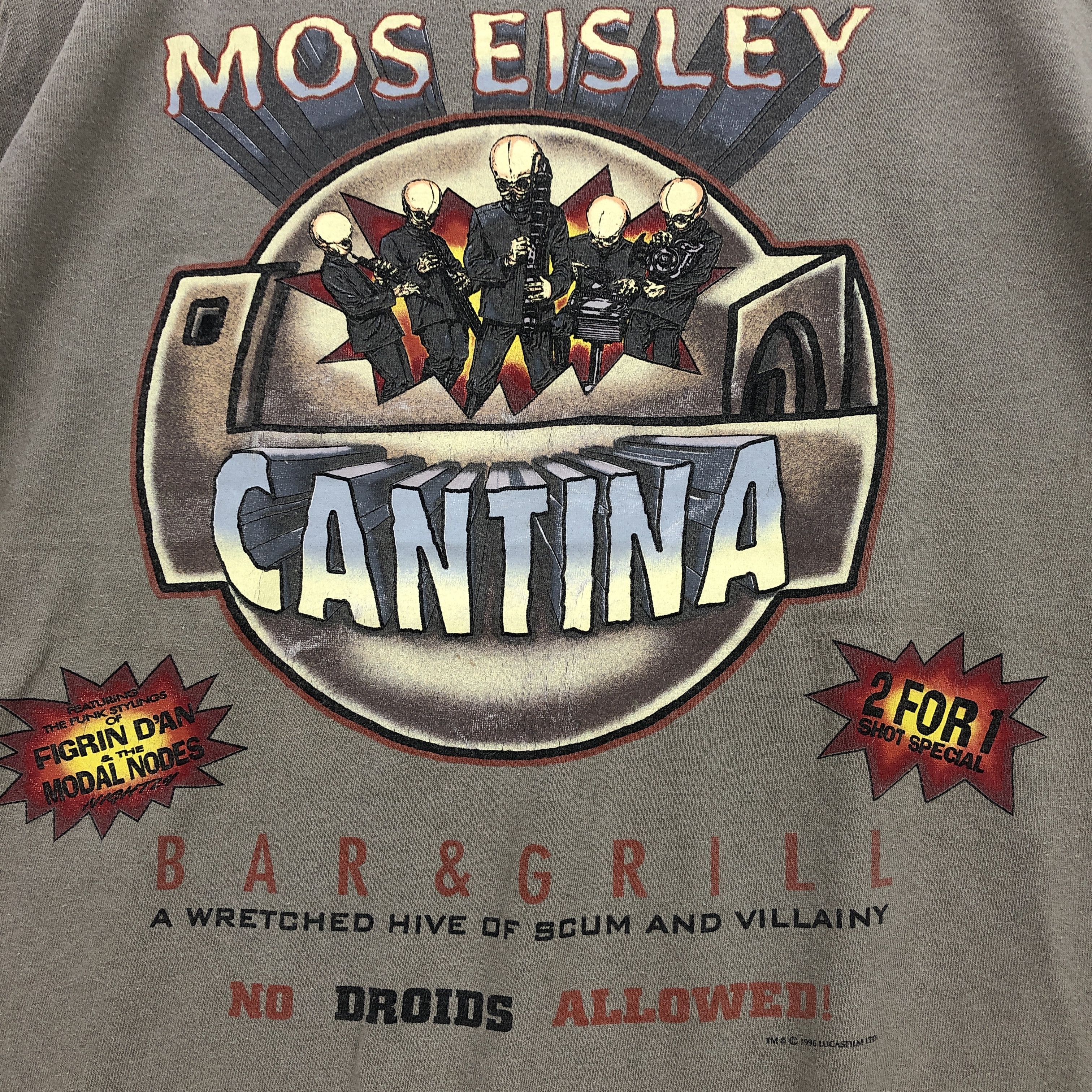 Other Vintage 90s Mos Eisley Tshirt Cantna Crewneck Tees Size US XL / EU 56 / 4 - 3 Thumbnail